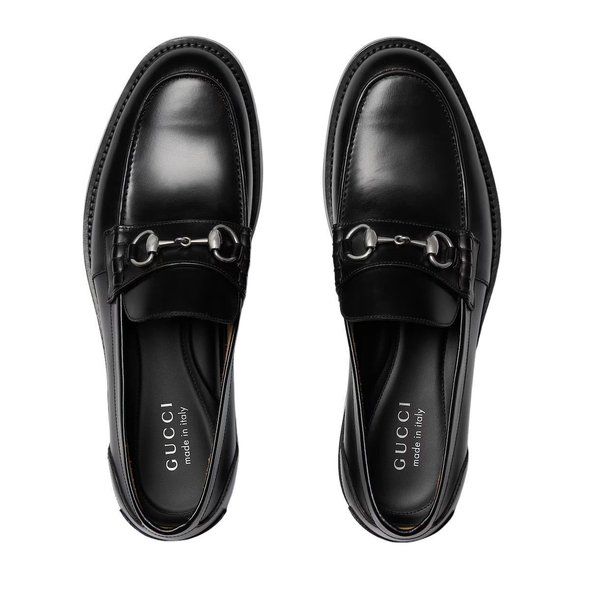 GUCCI $1150 Men's Black Horsebit Loafers New & Authentic (Me