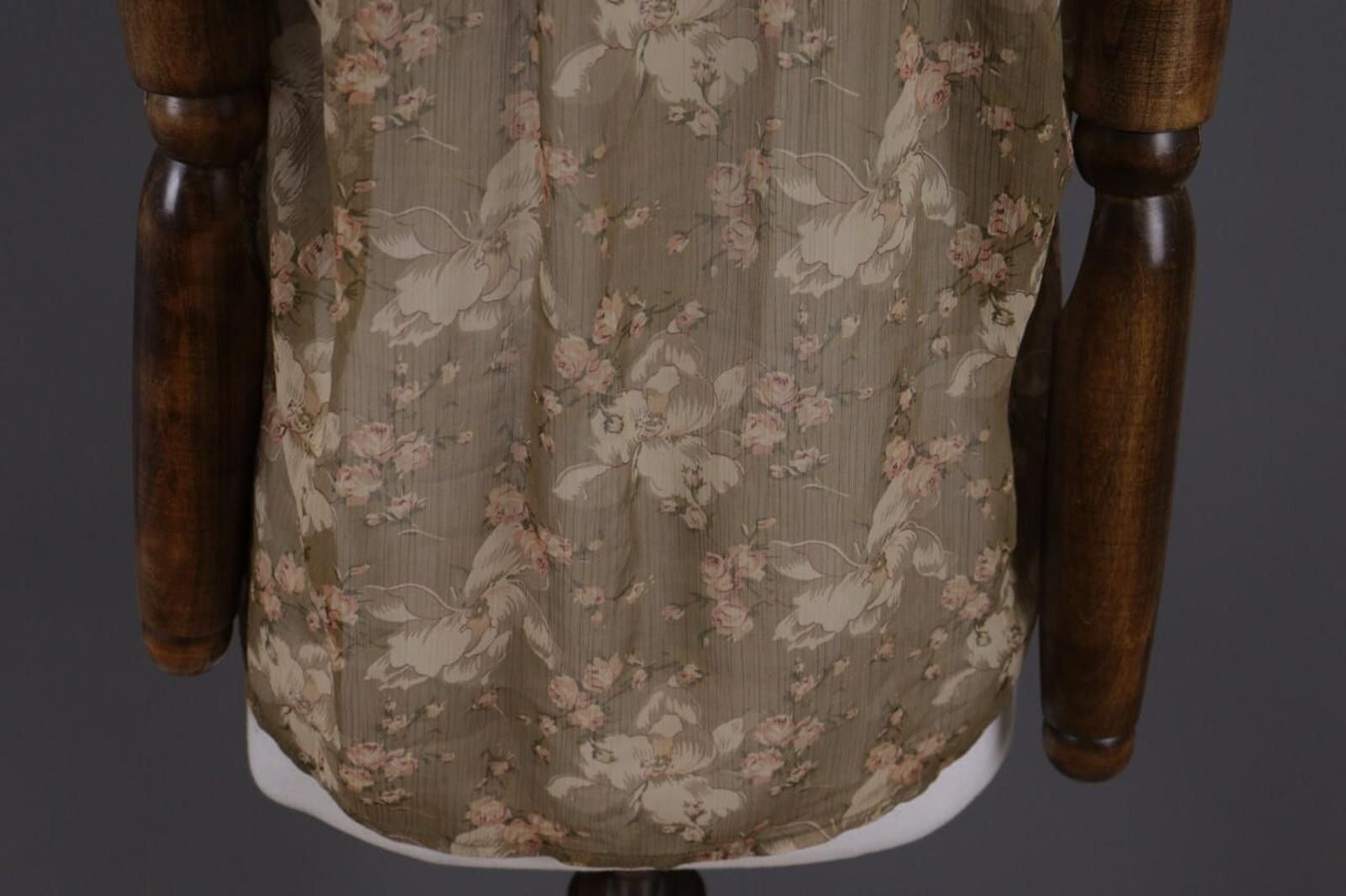 Denim & Supply Ralph Lauren Denim & Supply Ralph Lauren Brown Mwsh Floral Top Size M Size M / US 6-8 / IT 42-44 - 10 Thumbnail