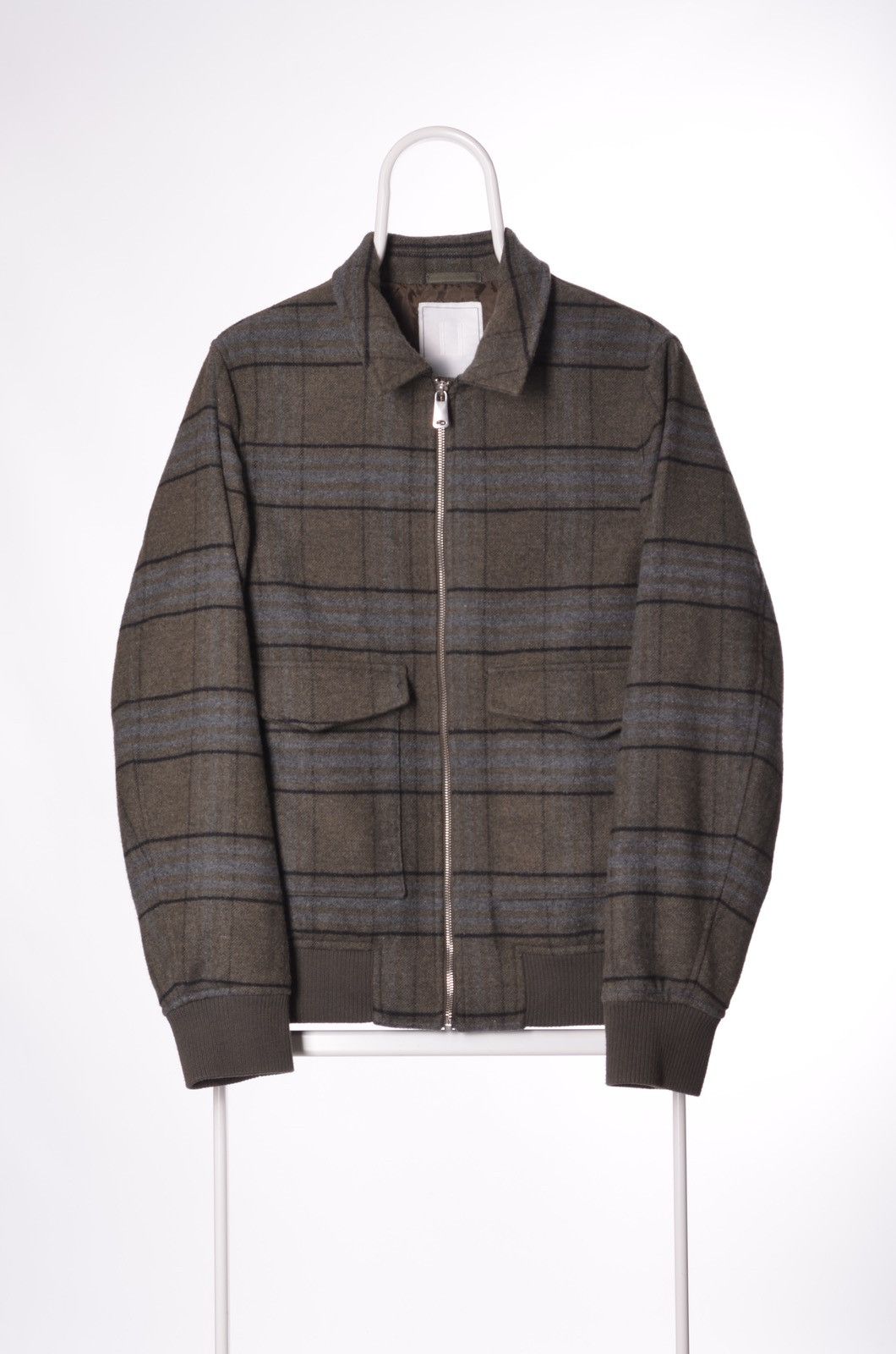 Les Deux Les Deux wool aviator “Planchett Check bomber jacket” size M Size US M / EU 48-50 / 2 - 1 Thumbnail