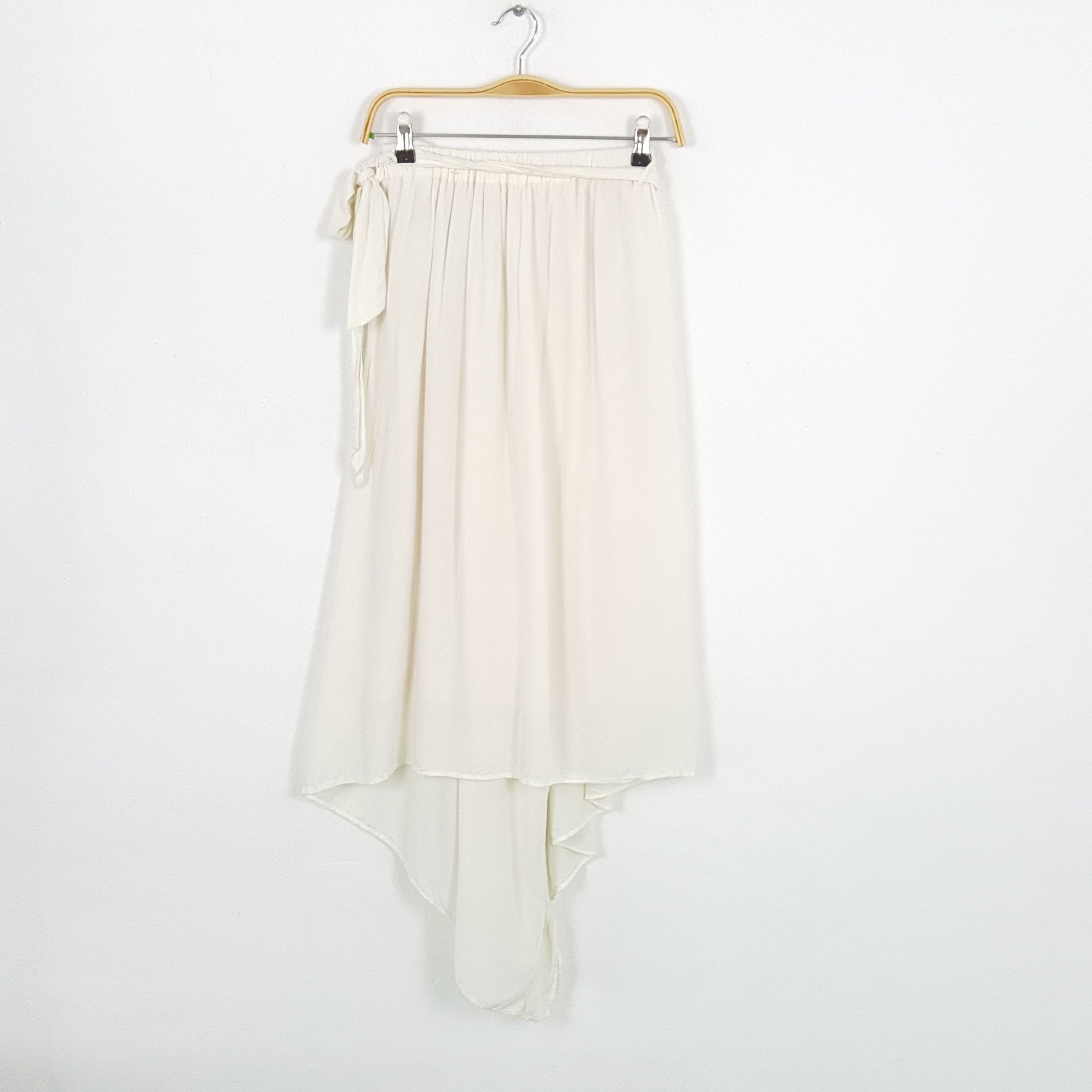 Designer × If Six Was Nine × Le Grande Bleu (L.G.B.) Vintage NATURAL VINTAGE G.O.A Japanese Punk Style Skirts Size 23" - 4 Thumbnail