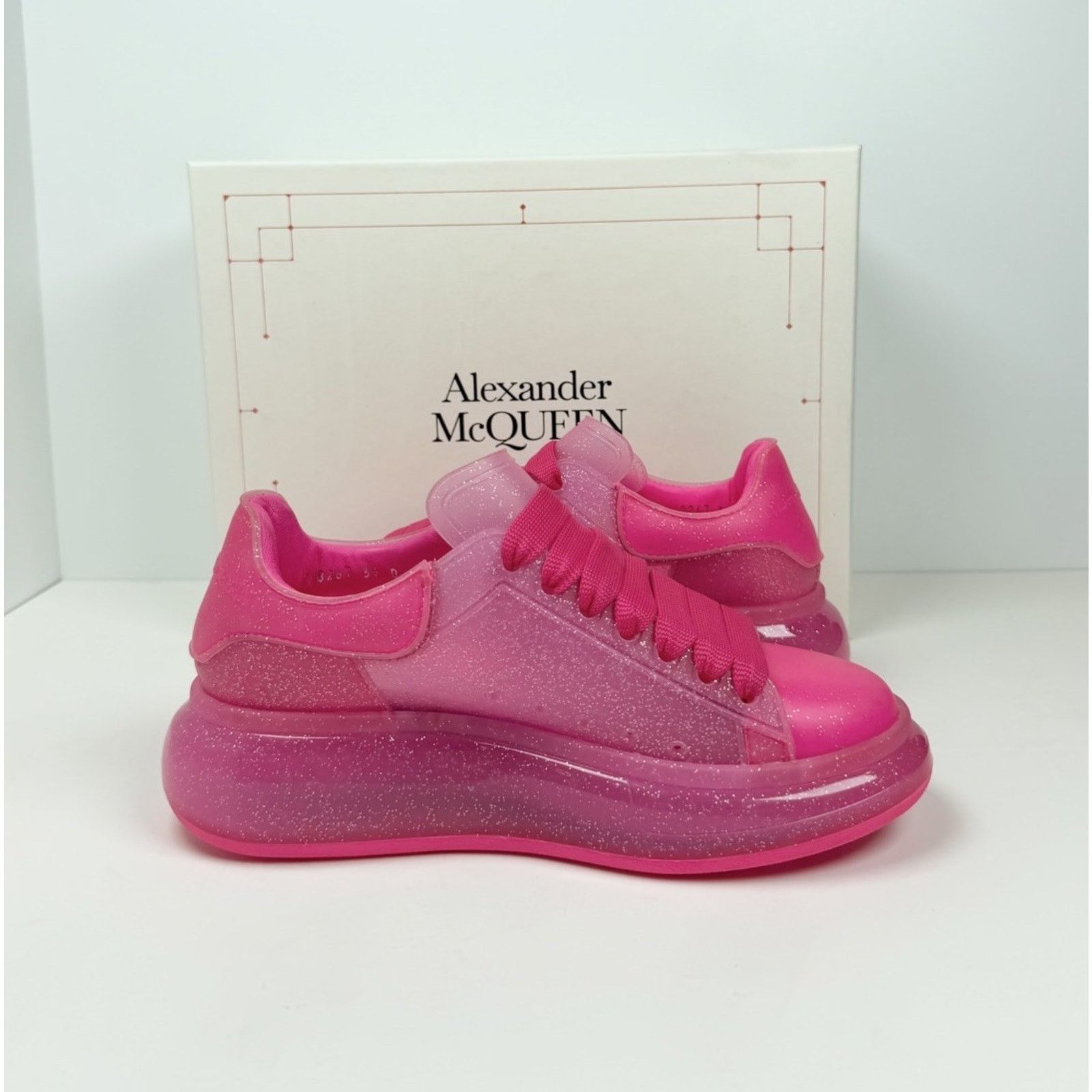 Alexander McQueen Size 35EU/5W - Alexander McQueen Bright Pink NEW Size US 5 / IT 35 - 6 Thumbnail