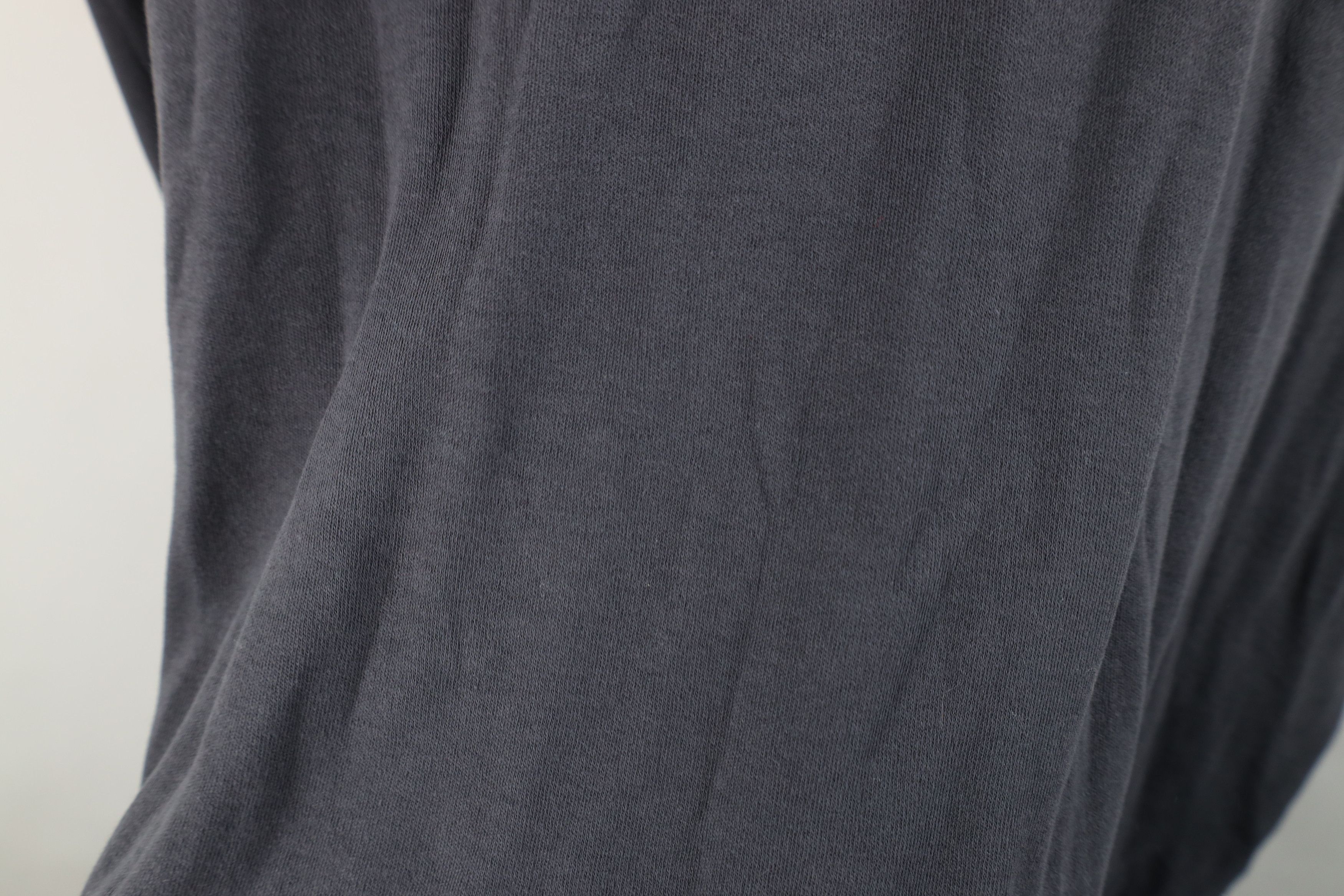 Vintage Vintage 90s Streetwear Long Sleeve Turtleneck T-Shirt Gray Size US XXL / EU 58 / 5 - 7 Thumbnail