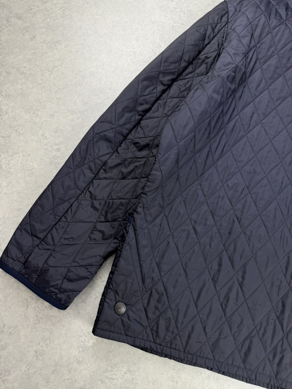 Barbour Barbour Lightweight Liddesdale Quilted Jacket Navy XXL Size US XXL / EU 58 / 5 - 10 Thumbnail