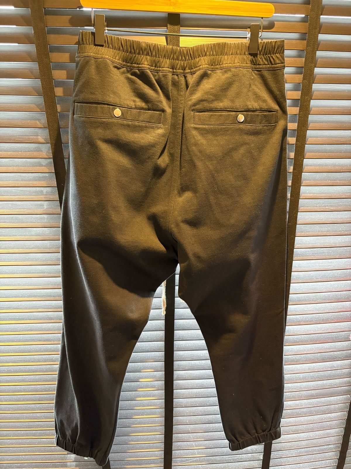 Rick Owens Black Sweatpants Size US 34 / EU 50 - 2 Thumbnail