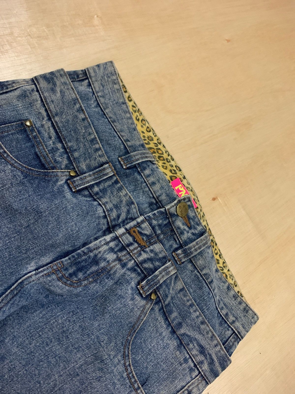 Hysteric Glamour × If Six Was Nine × Japanese Brand Vintage Y2k PMA Double Waist Zipper Jeans Size US 32 / EU 48 - 7 Thumbnail