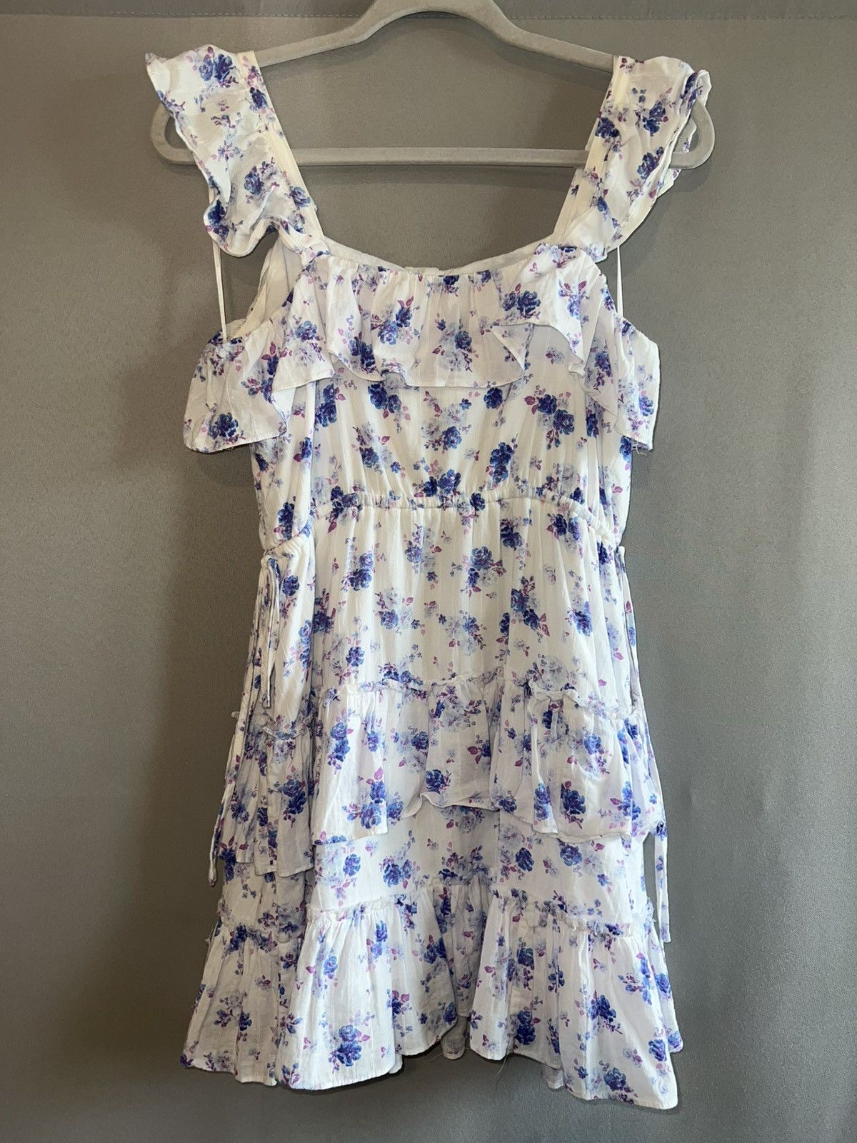 LoveShackFancy LoveShackFancy x Target Lou Ruffle Mini Dress Floral Size M Size M / US 6-8 / IT 42-44 - 2 Thumbnail