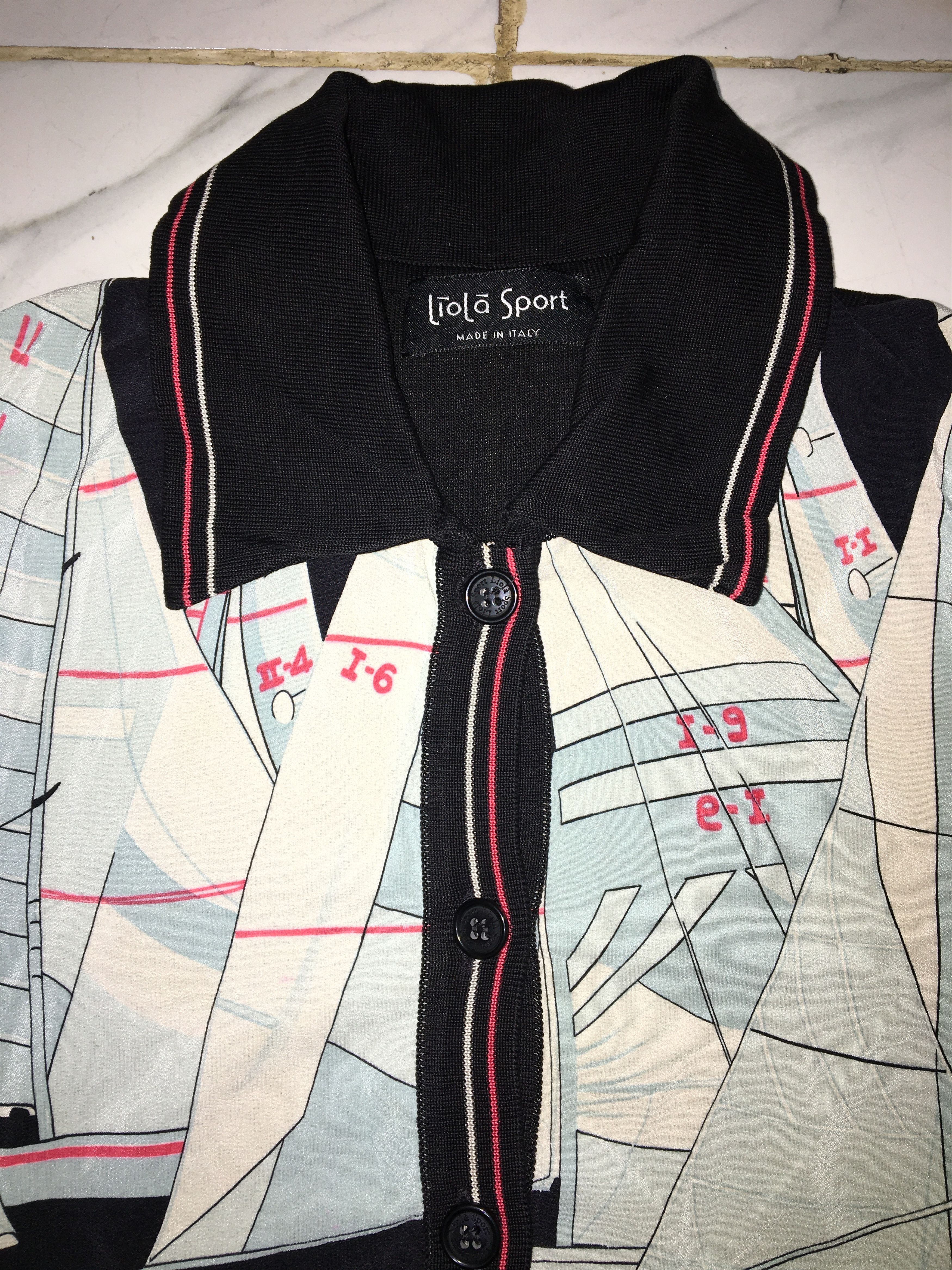 Designer LIOLA SPORT POLO SHIRT Size US L / EU 52-54 / 3 - 3 Thumbnail
