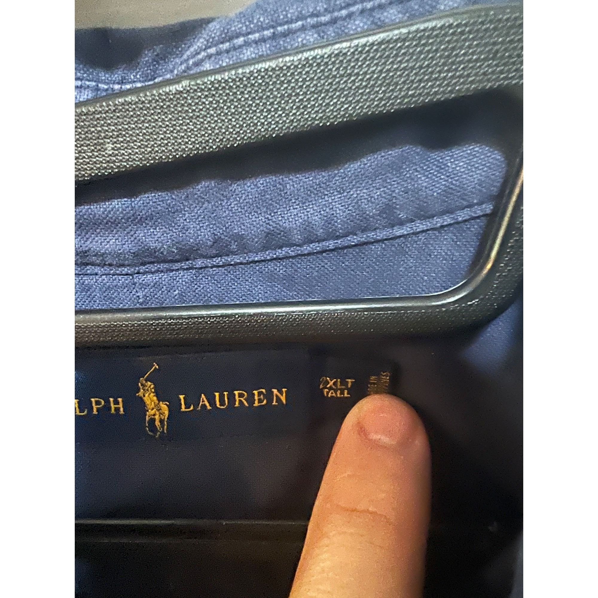 Ralph Lauren Ralph Lauren Long Sleeve Button Up Shirt - Size 2XLT Size US XXL / EU 58 / 5 - 2 Thumbnail