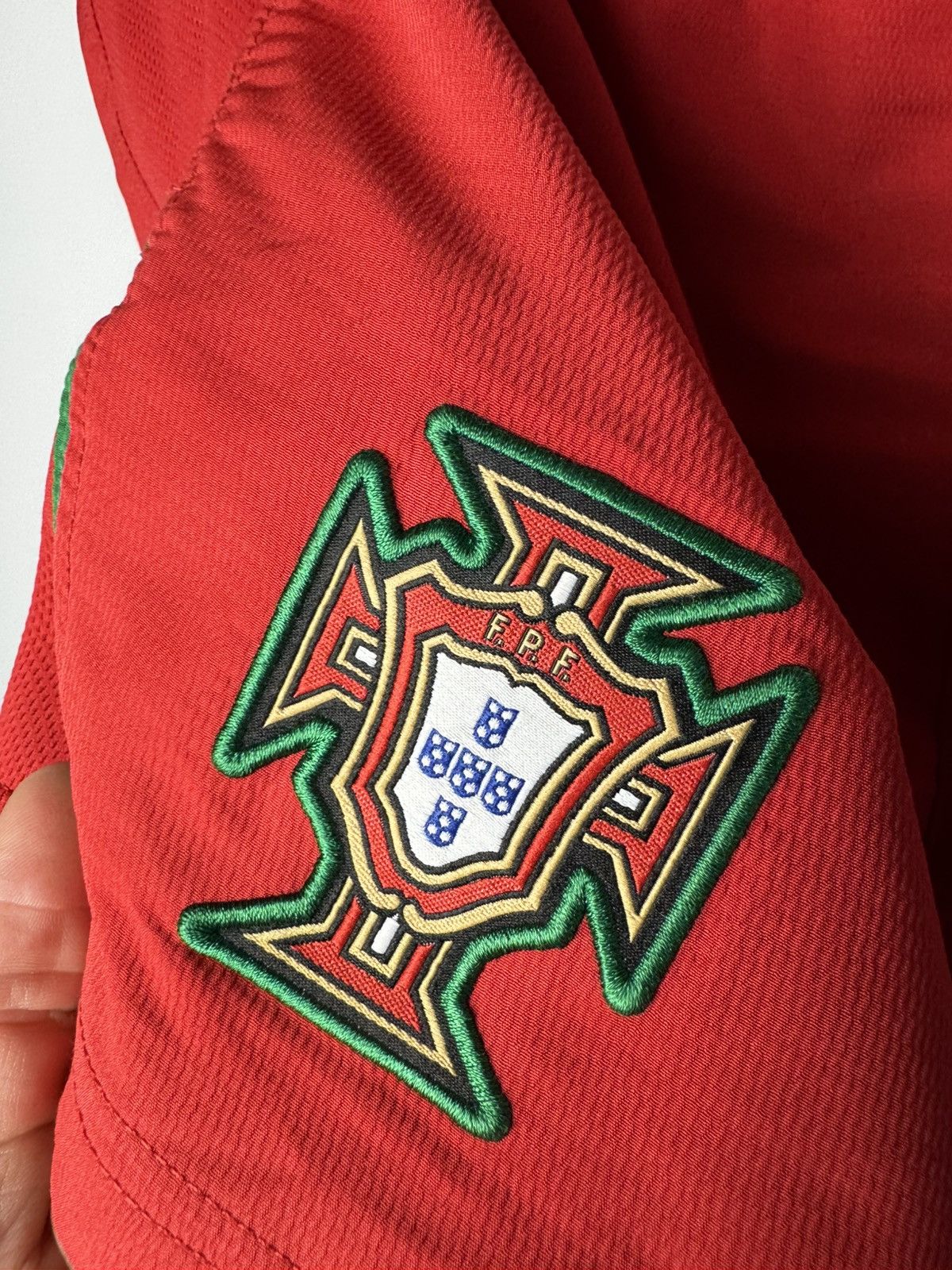 Nike Portugal 2008 2009 Home Football Soccer Shorts Nike Size US 36 / EU 52 - 4 Thumbnail