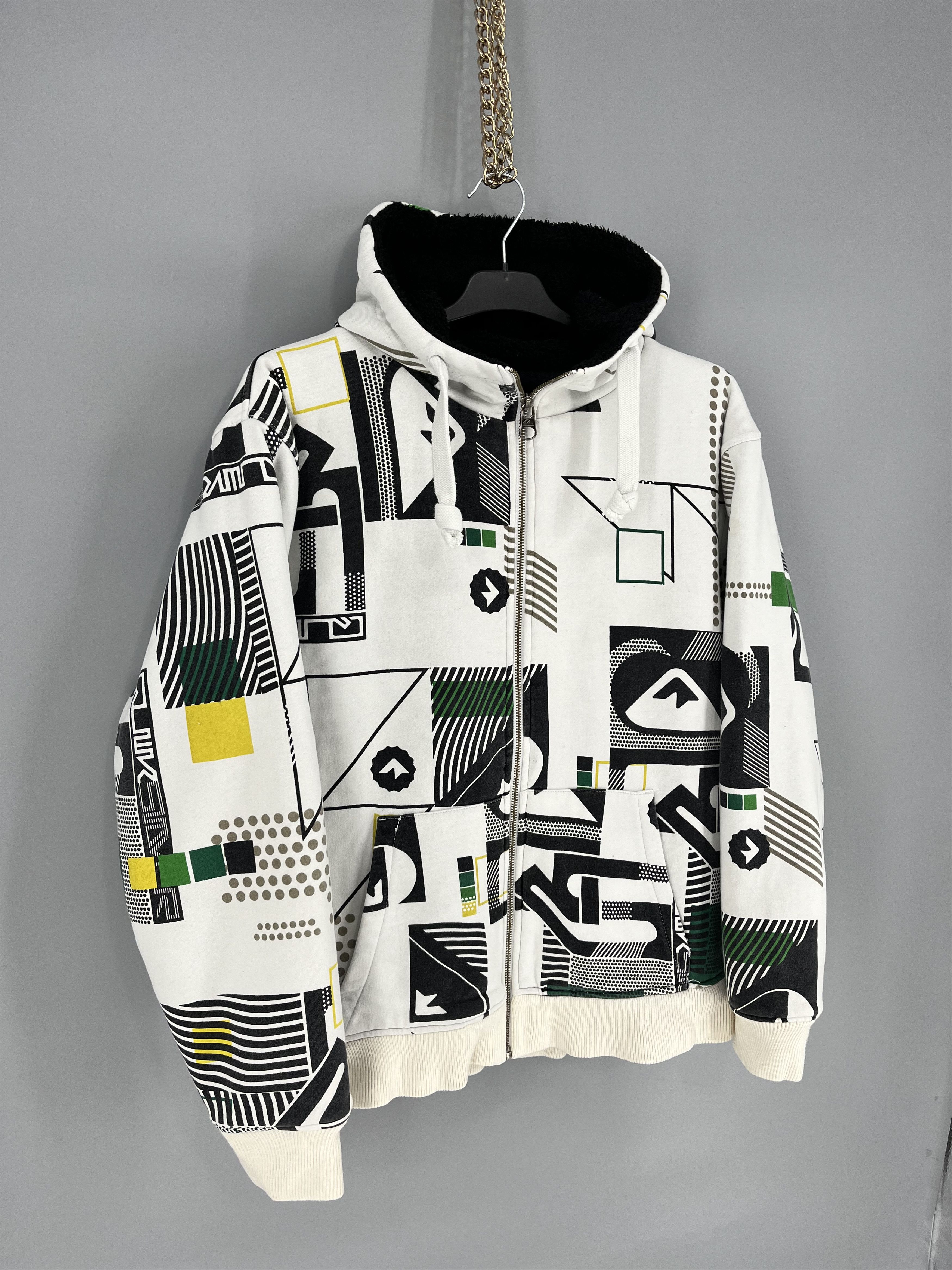 Quiksilver Quiksilver Sherpa Lined Zip Hoodie Adult Medium Size US M / EU 48-50 / 2 - 2 Thumbnail