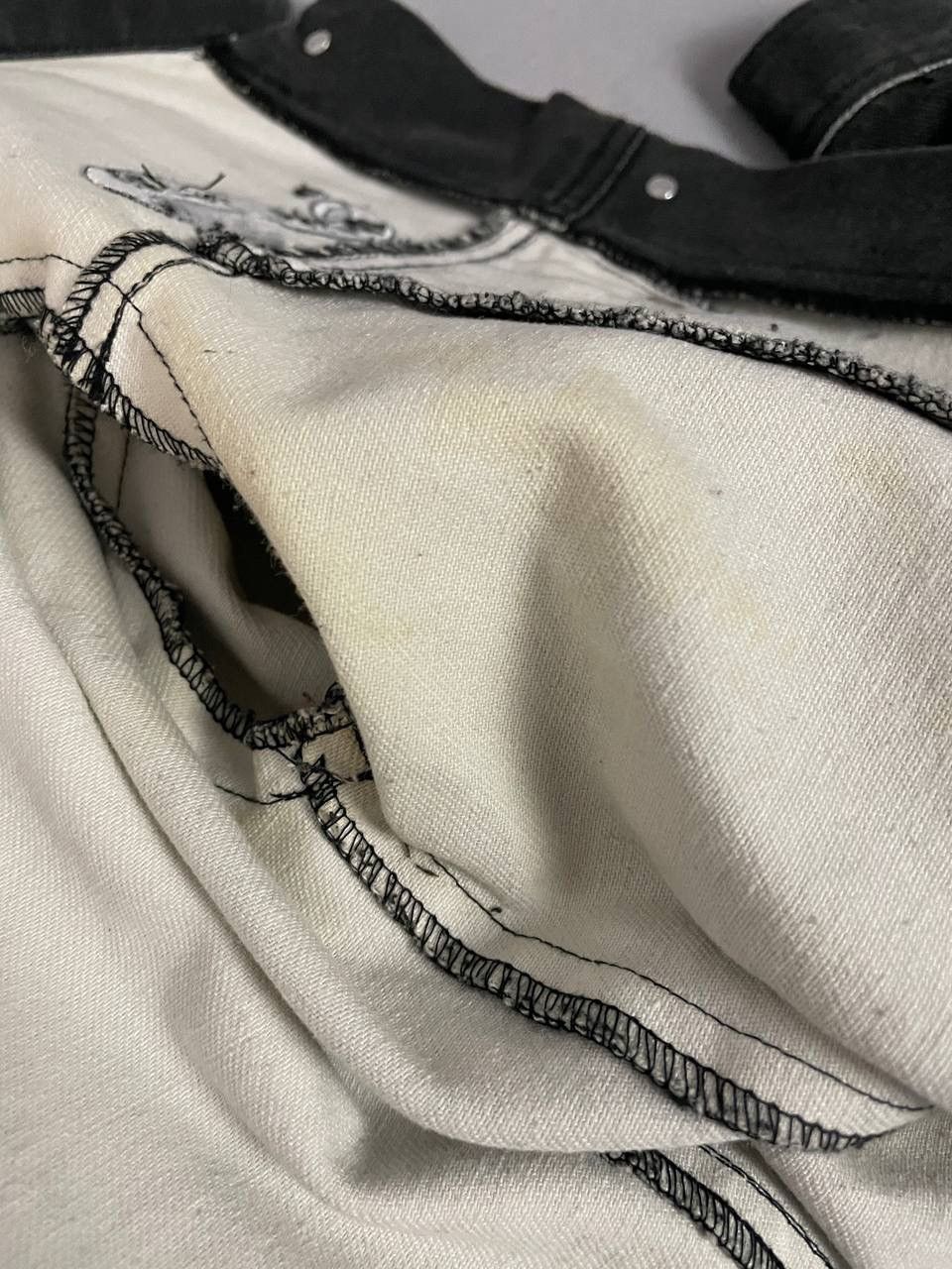 Stussy Stussy Denim Grey Jacket Eagle Size US L / EU 52-54 / 3 - 13 Thumbnail