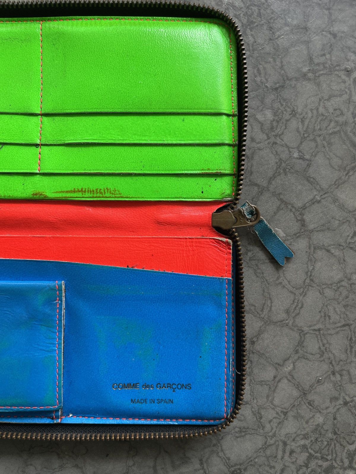 Comme des Garcons × Designer × Rei Kawakubo Multicolour Long Wallet COMME des GARCONS Made in Spain Size ONE SIZE - 7 Thumbnail