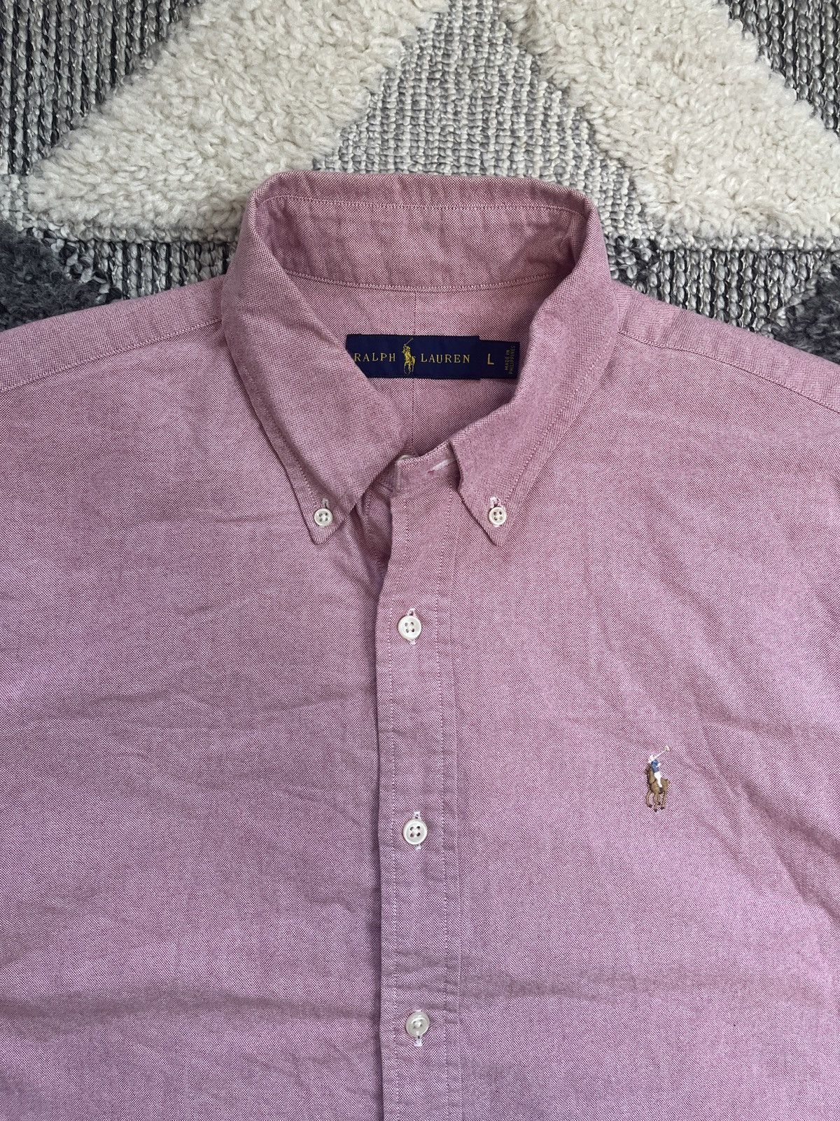 Polo Ralph Lauren × Ralph Lauren × Vintage Polo Ralph Lauren Shirt Size US L / EU 52-54 / 3 - 2 Thumbnail