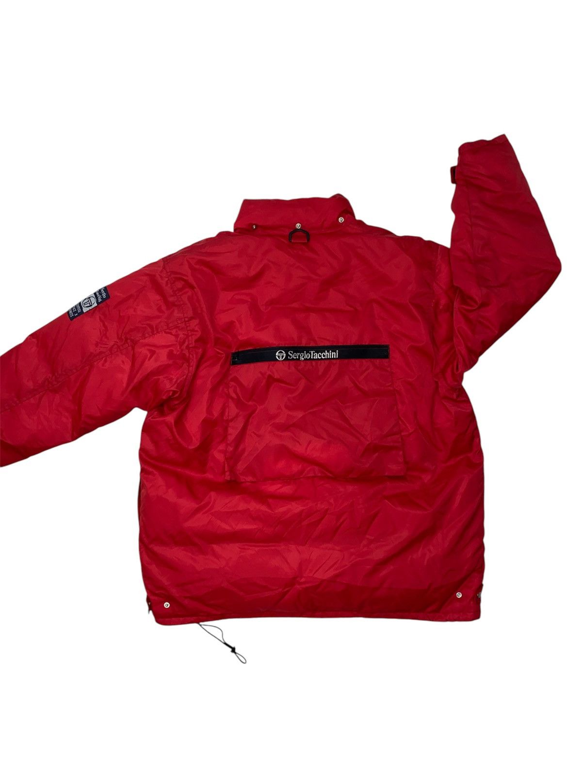 Sergio Tacchini Vtg Sergio Tacchini goose down tactical jacket Size US L / EU 52-54 / 3 - 4 Thumbnail