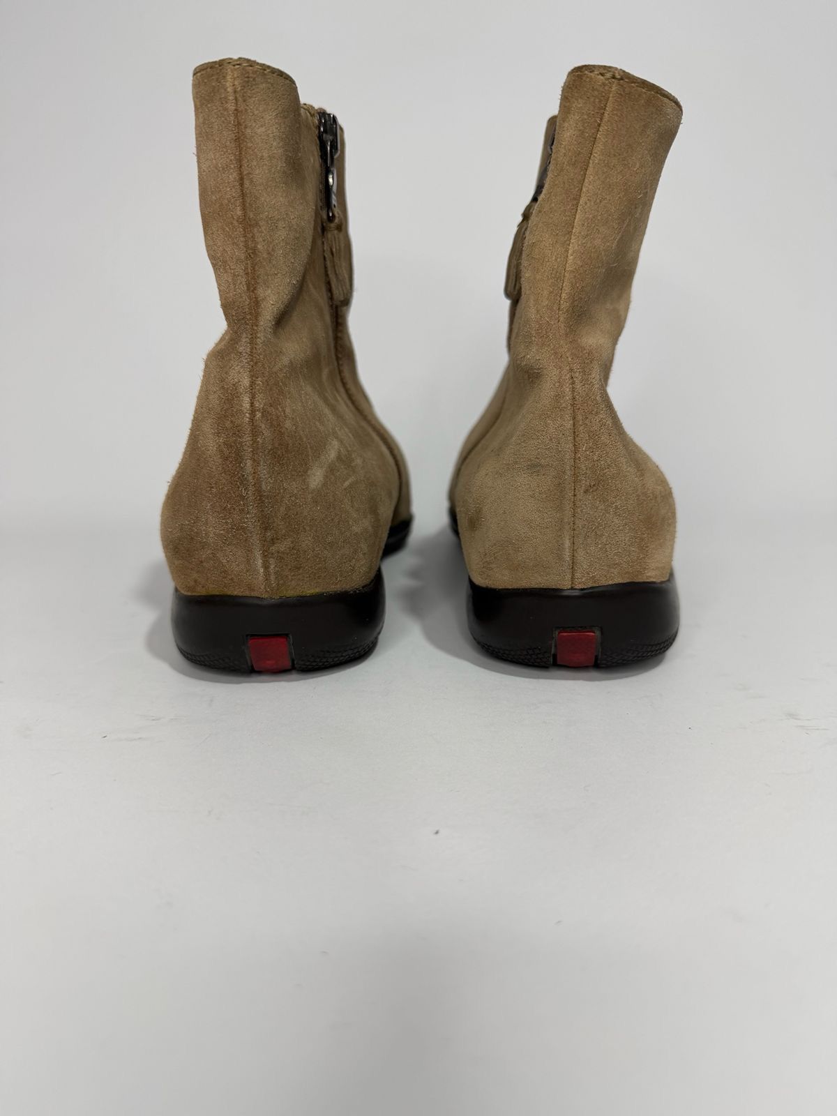 Prada Prada Sport Suede Ankle Boots 38.5EU Size US 8.5 / IT 38.5 - 2 Thumbnail