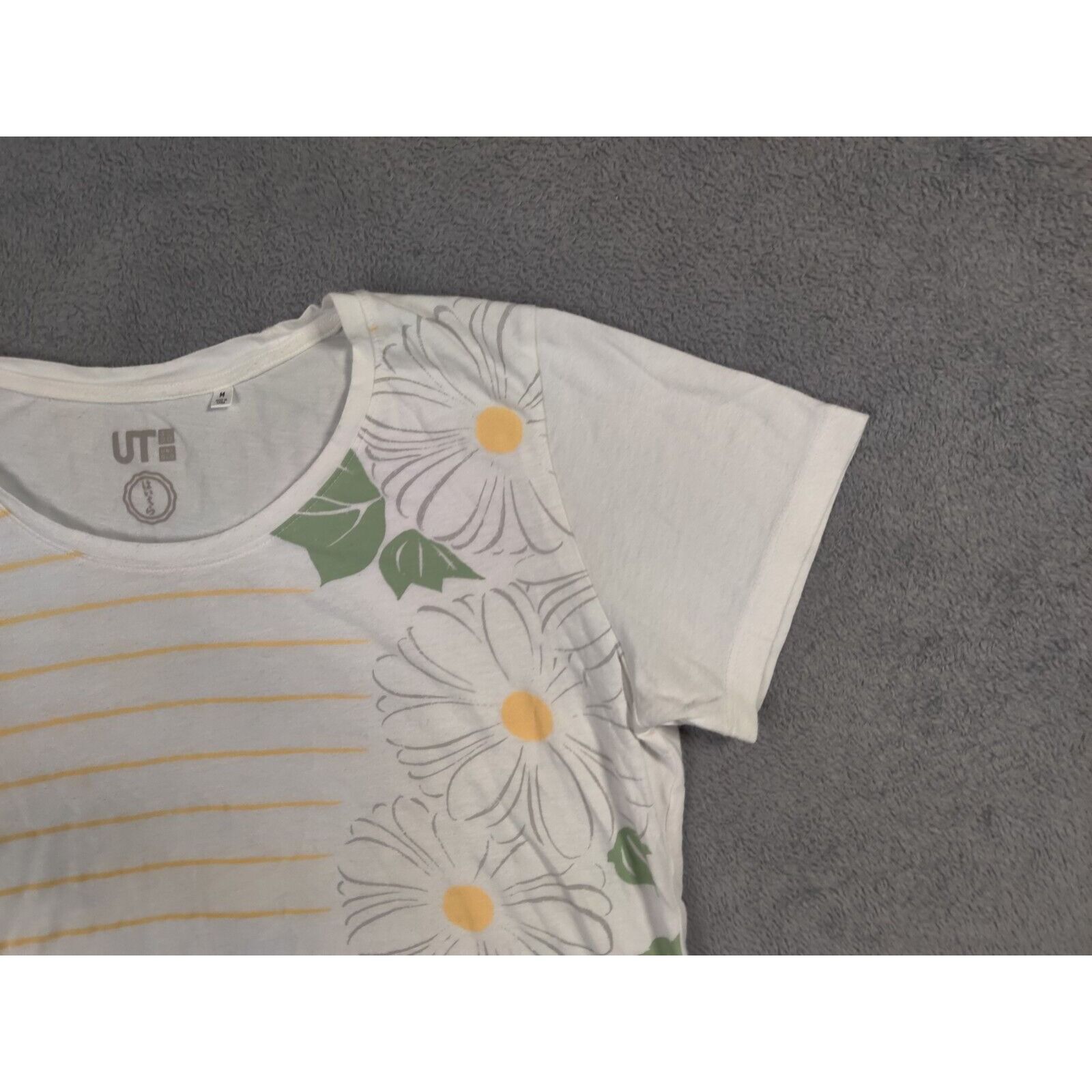 Utmost Co Utmost x Uniqlo Shirt Adult Womens Mediu Striped Floral Size M / US 6-8 / IT 42-44 - 4 Thumbnail