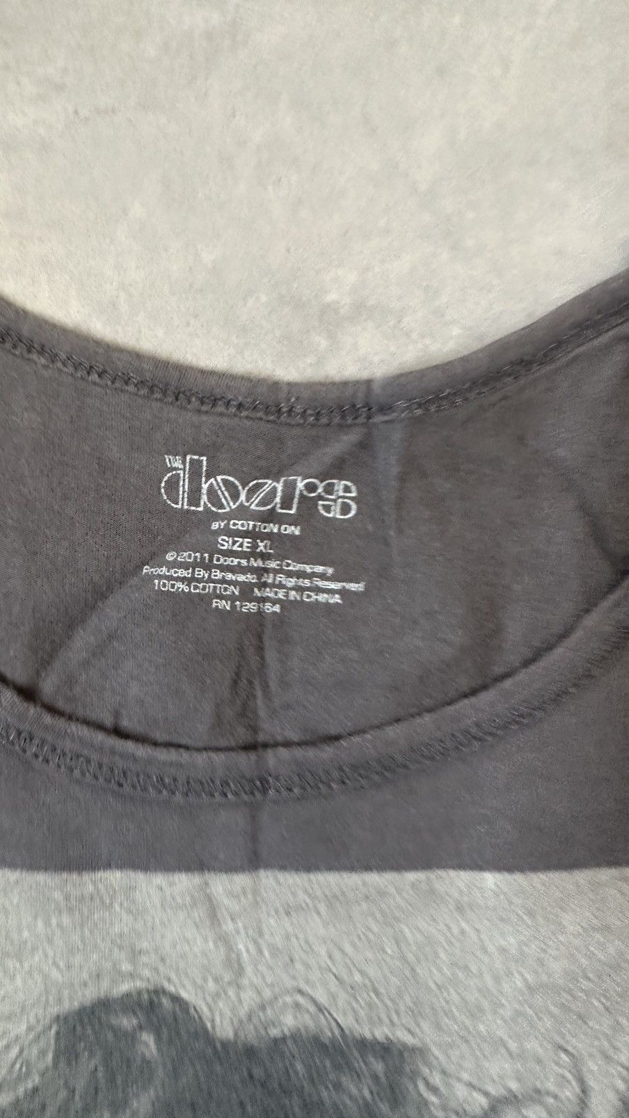 Vintage THE DOORS TANK TOP BAND TEE Size US XL / EU 56 / 4 - 5 Thumbnail