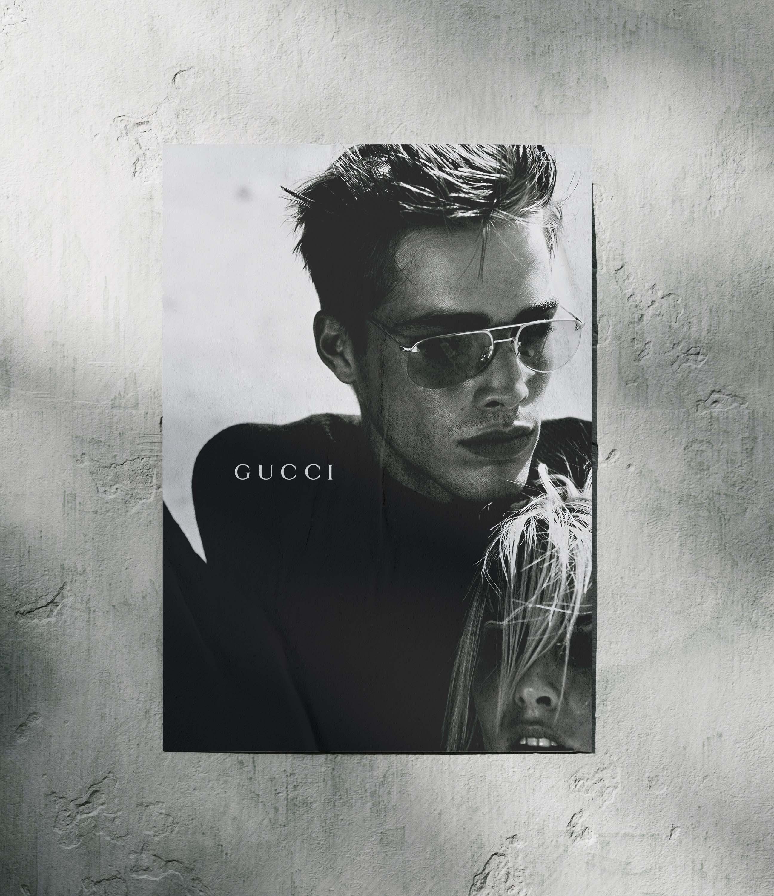 Gucci 90s Gucci Tom Ford Sunglsasses Poster Gift Vintage Logo Size ONE SIZE - 4 Thumbnail