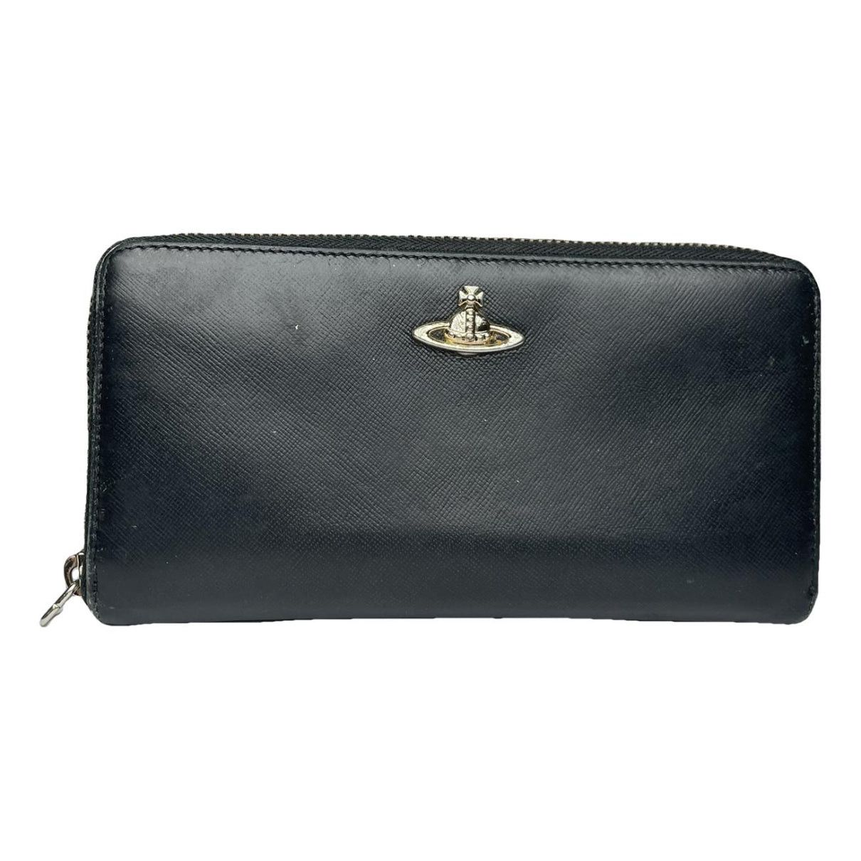 Vivienne Westwood Black Leather Wallet Size ONE SIZE - 1 Thumbnail