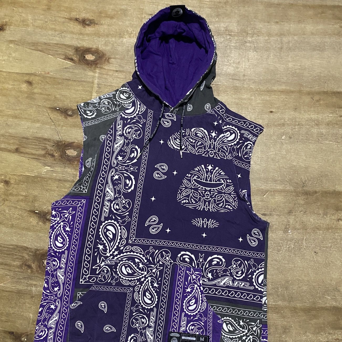 Aape ❌SOLD OUT❌Aape bandana paisley by Bathing ape hoodie Size US M / EU 48-50 / 2 - 5 Thumbnail