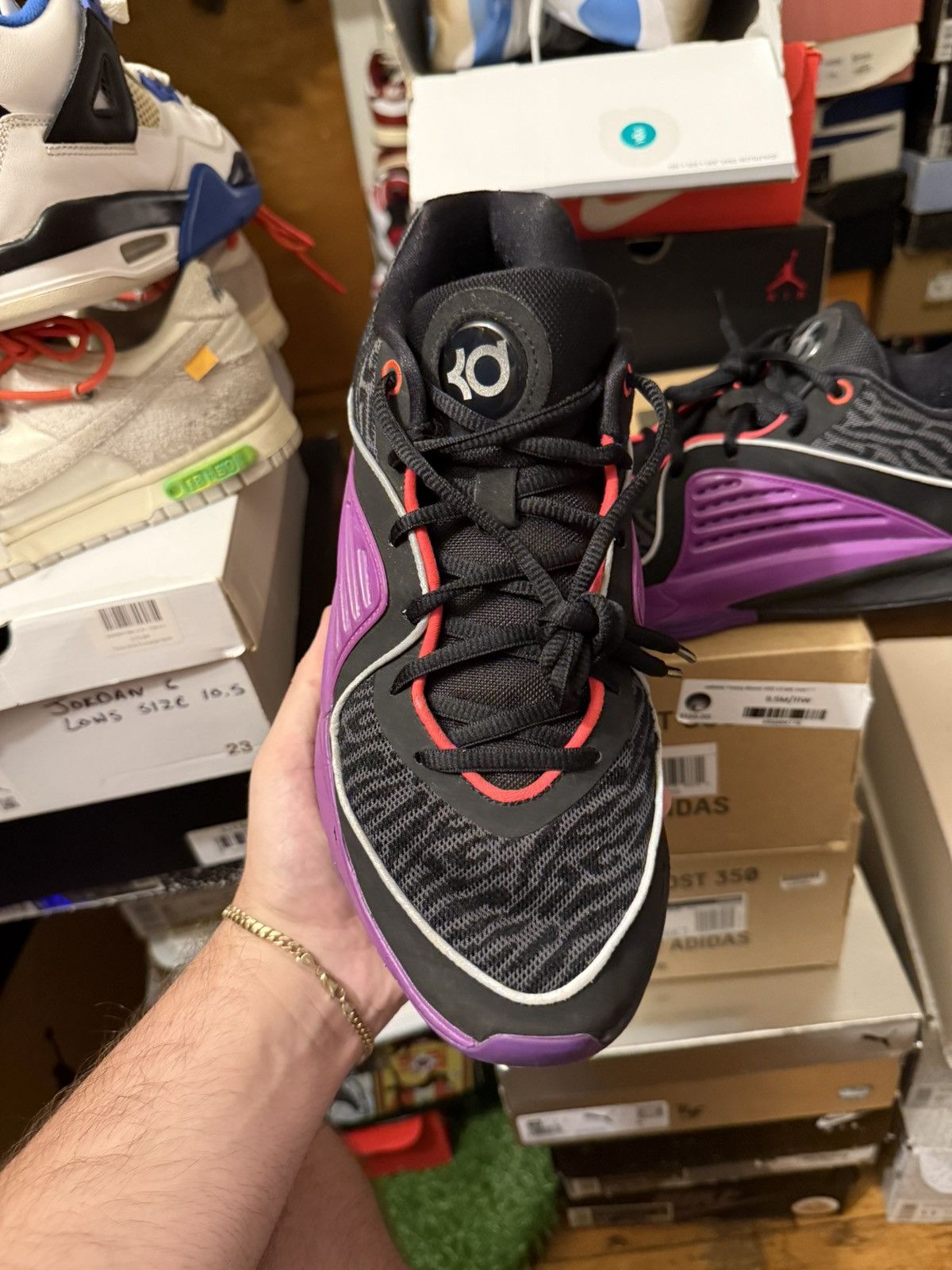 Nike Nike KD size 9 worn Size US 9 / EU 42 - 2 Thumbnail