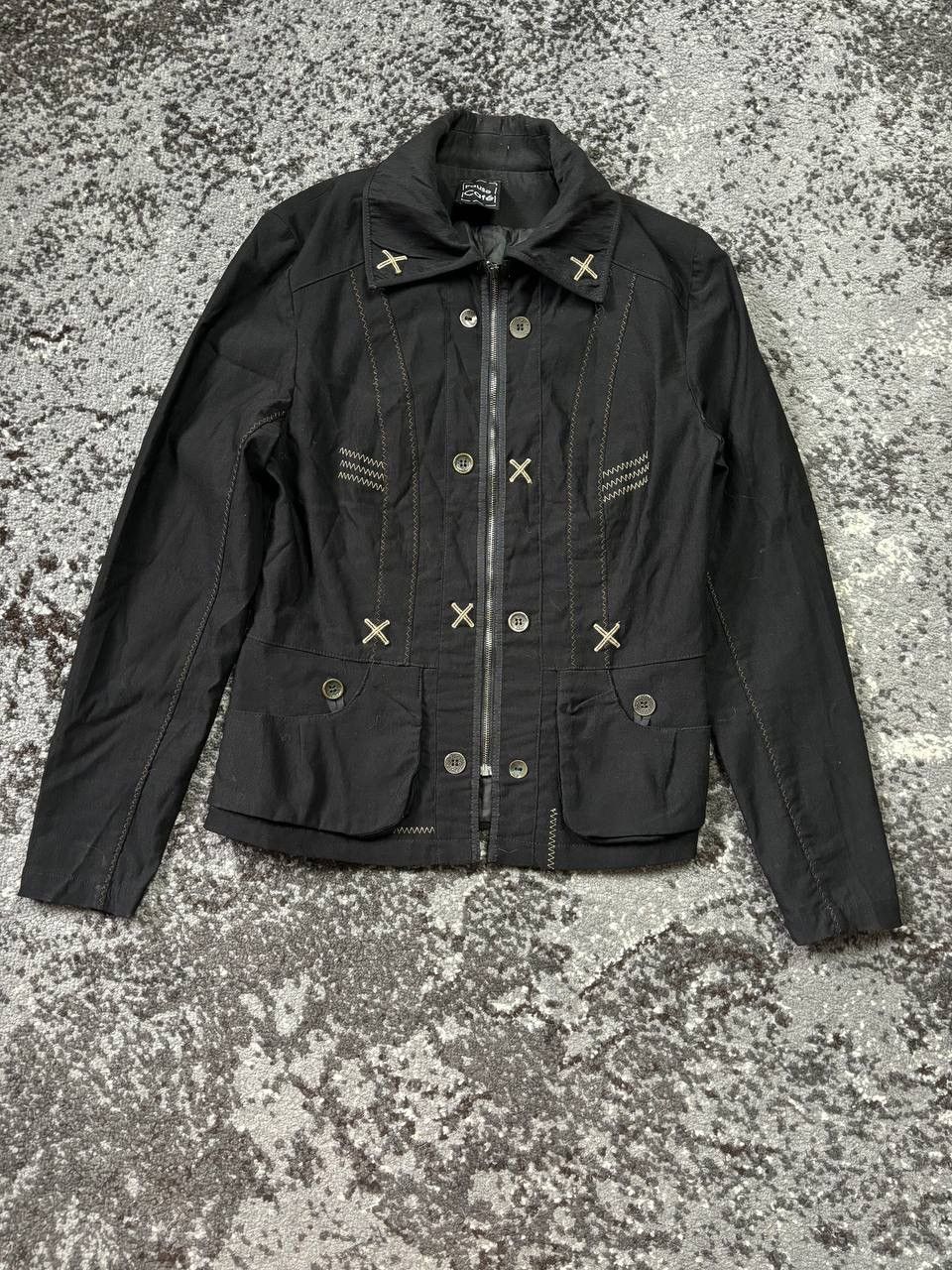 Japanese Brand × Vintage Vintage Y2K Pause Cafe 80s Japanese Style Jacket Size S / US 4 / IT 40 - 1 Thumbnail
