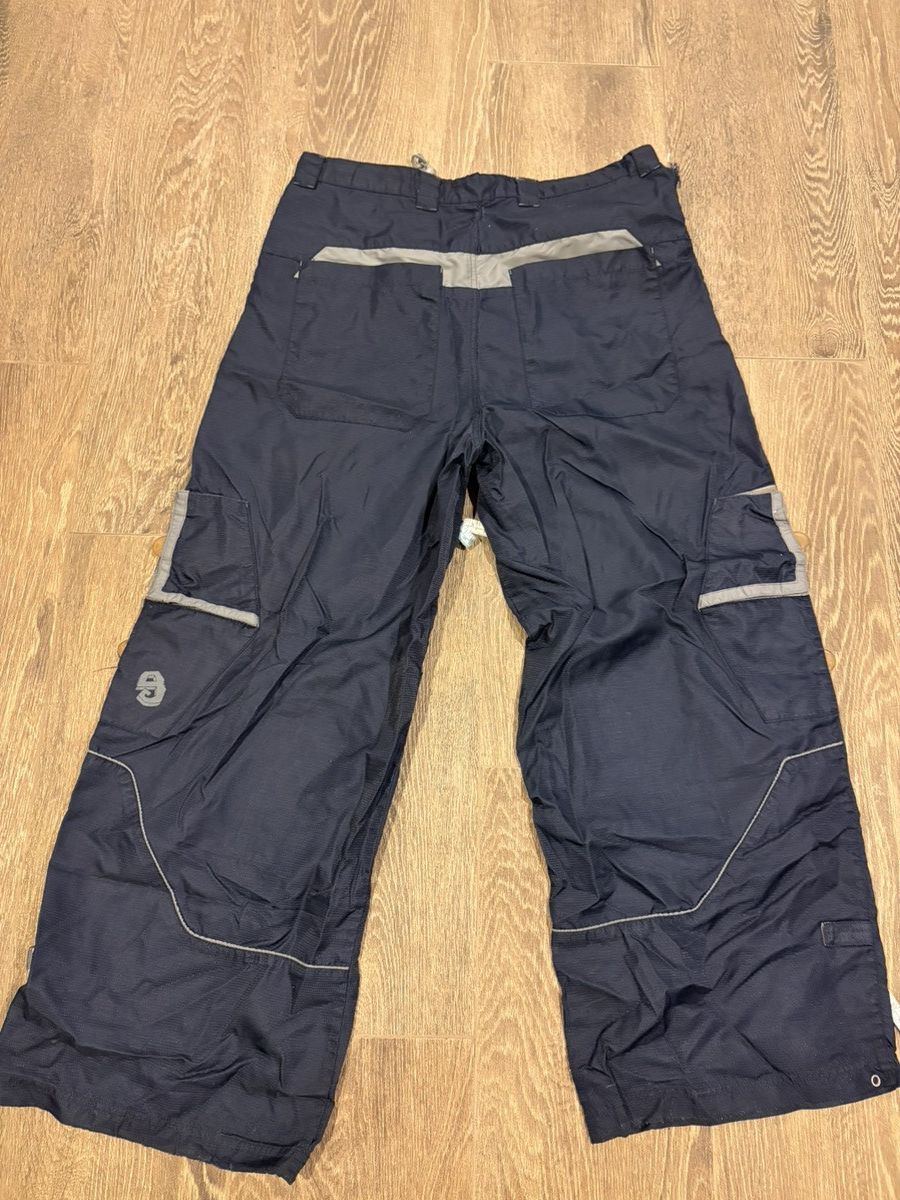 Other Rare Vintage raver wide leg utility cargo pant Size US 34 / EU 50 - 2 Thumbnail