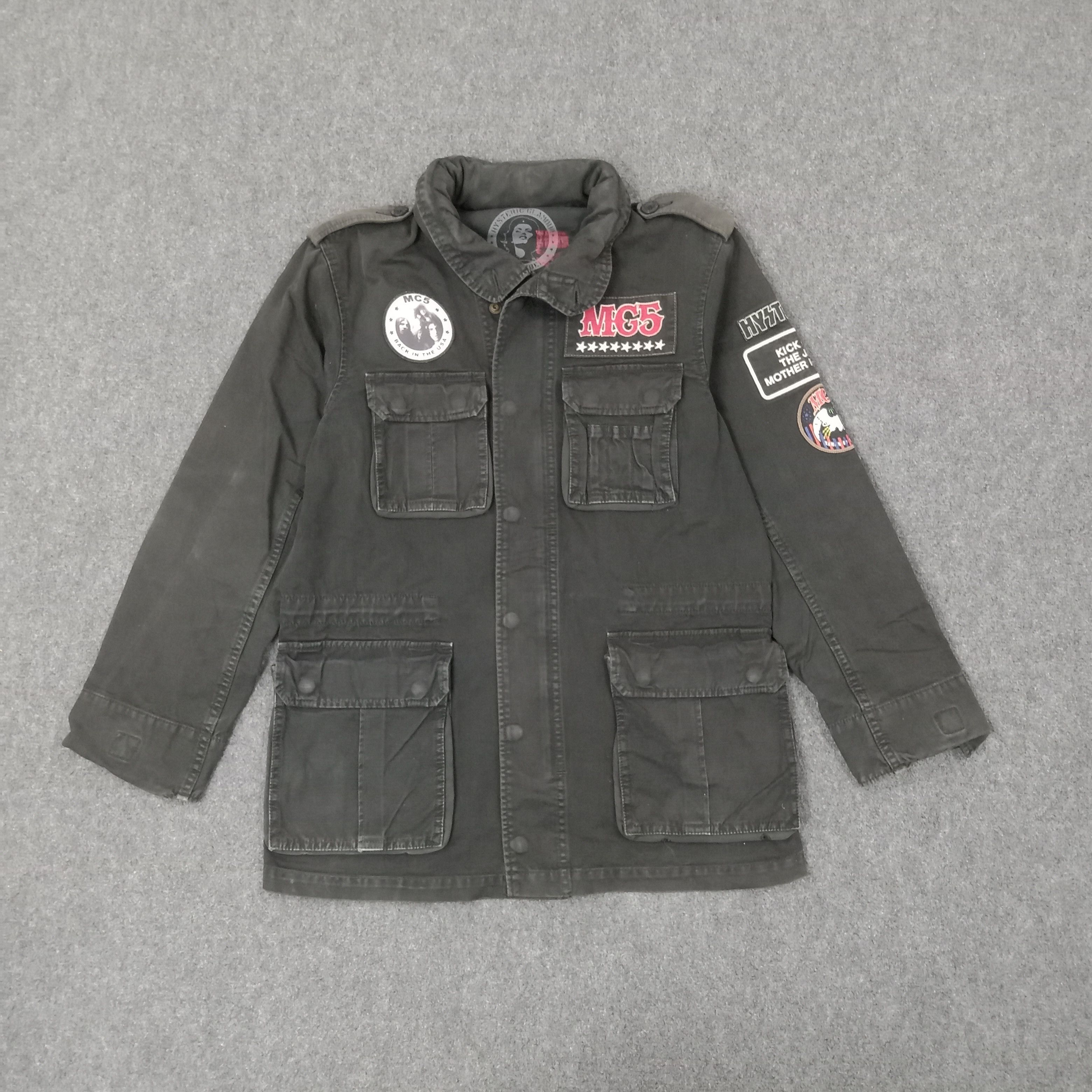 Hysteric Glamour Hysteric Glamour Japanese Brand Utility Jacket C224N27 Size US L / EU 52-54 / 3 - 4 Thumbnail