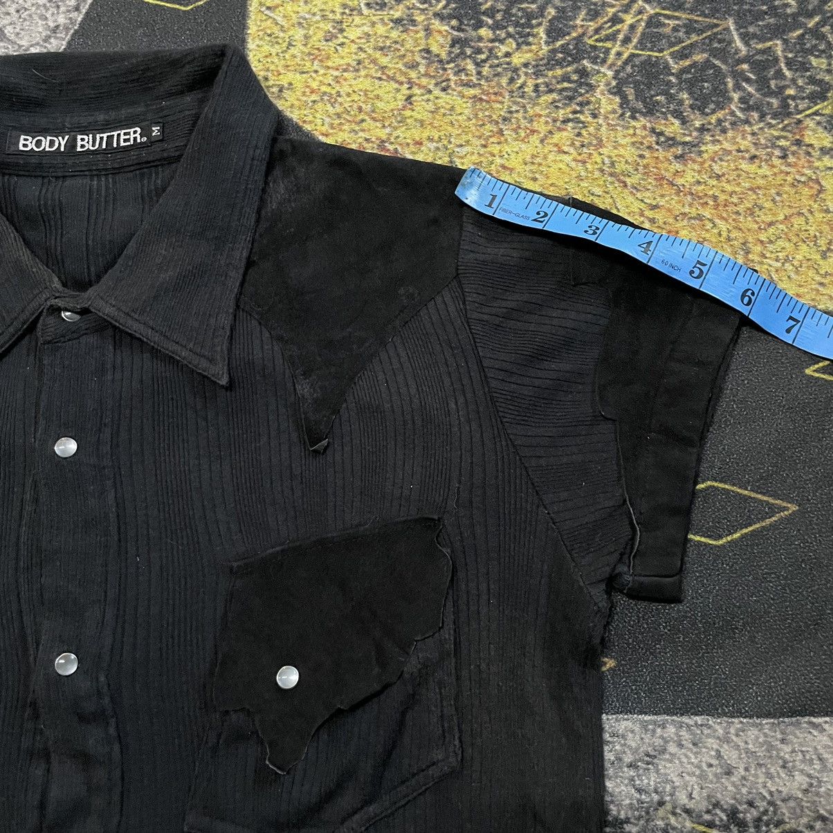 14th Addiction × Japanese Brand × Seditionaries 💥DOPEE💥💥- BODY BUTTER Hybrid Leather Paneled Snap Buttton Size US M / EU 48-50 / 2 - 11 Thumbnail