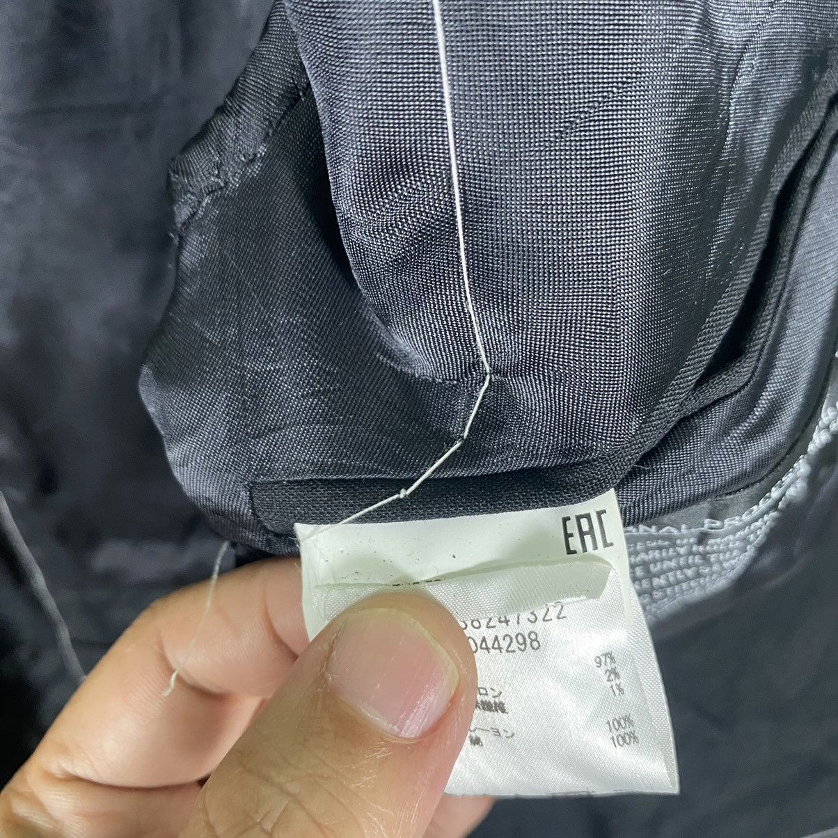 Maison Margiela Basting Stitching Blazer SS17