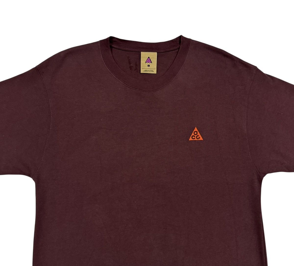 Nike ACG Nike ACG Deep Burgundy Team Orange Tee Size US L / EU 52-54 / 3 - 3 Thumbnail