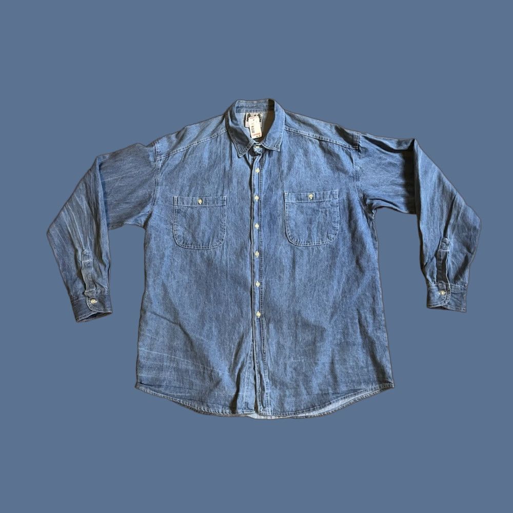 Denime VINTAGE Douglas Fir Denim Shirt Men’s XL Blue Size US XL / EU 56 / 4 - 1 Thumbnail
