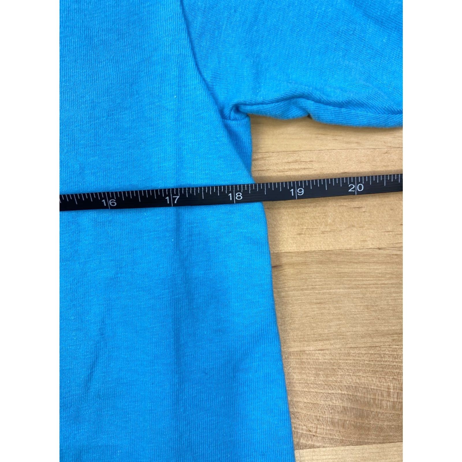 Hanes VINTAGE Hanes T-Shirt Aqua Blue Crew Neck Short Sleeve MLDF Festival Women M Size Size M / US 6-8 / IT 42-44 - 4 Thumbnail