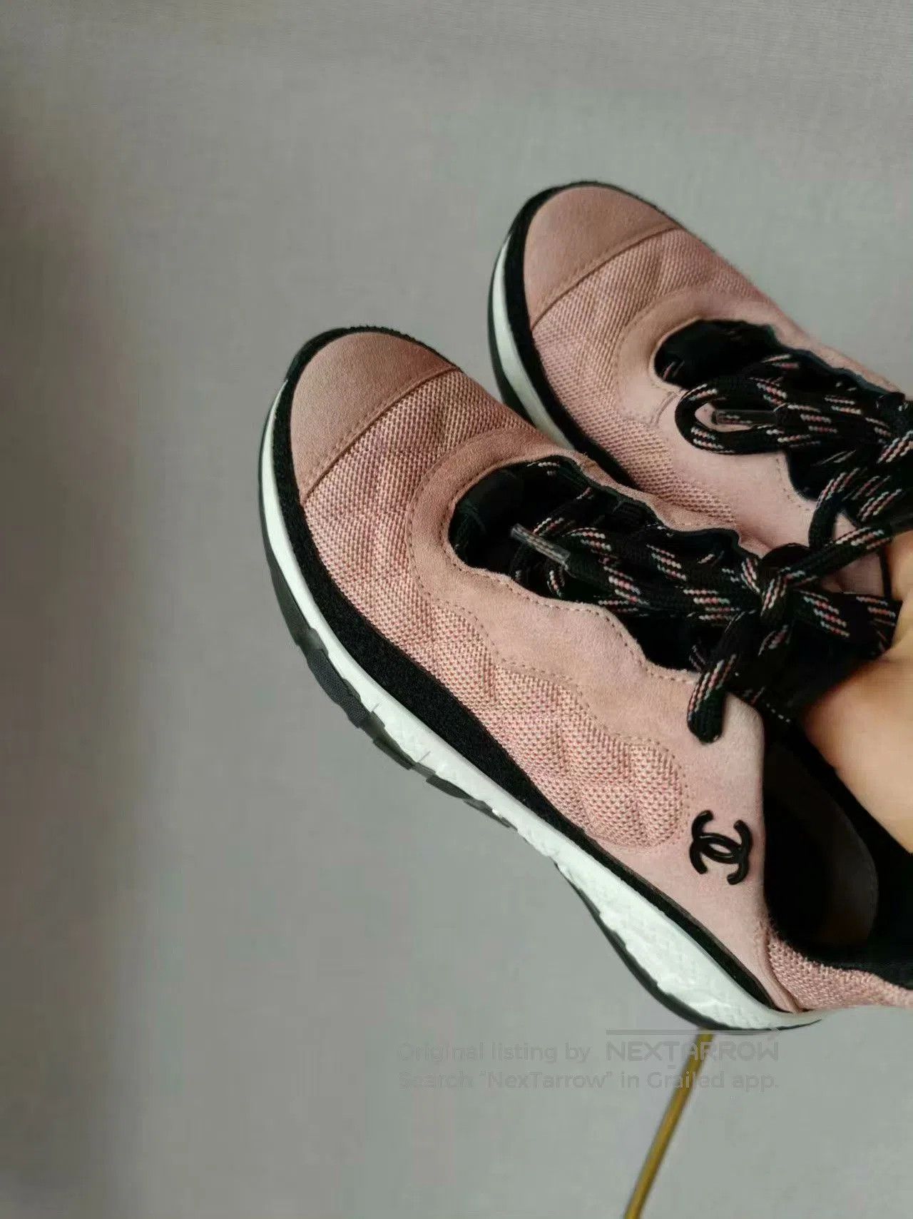 Chanel Chanel Women's Pink Sneakers. Size US 4 / IT 34 - 1 Thumbnail
