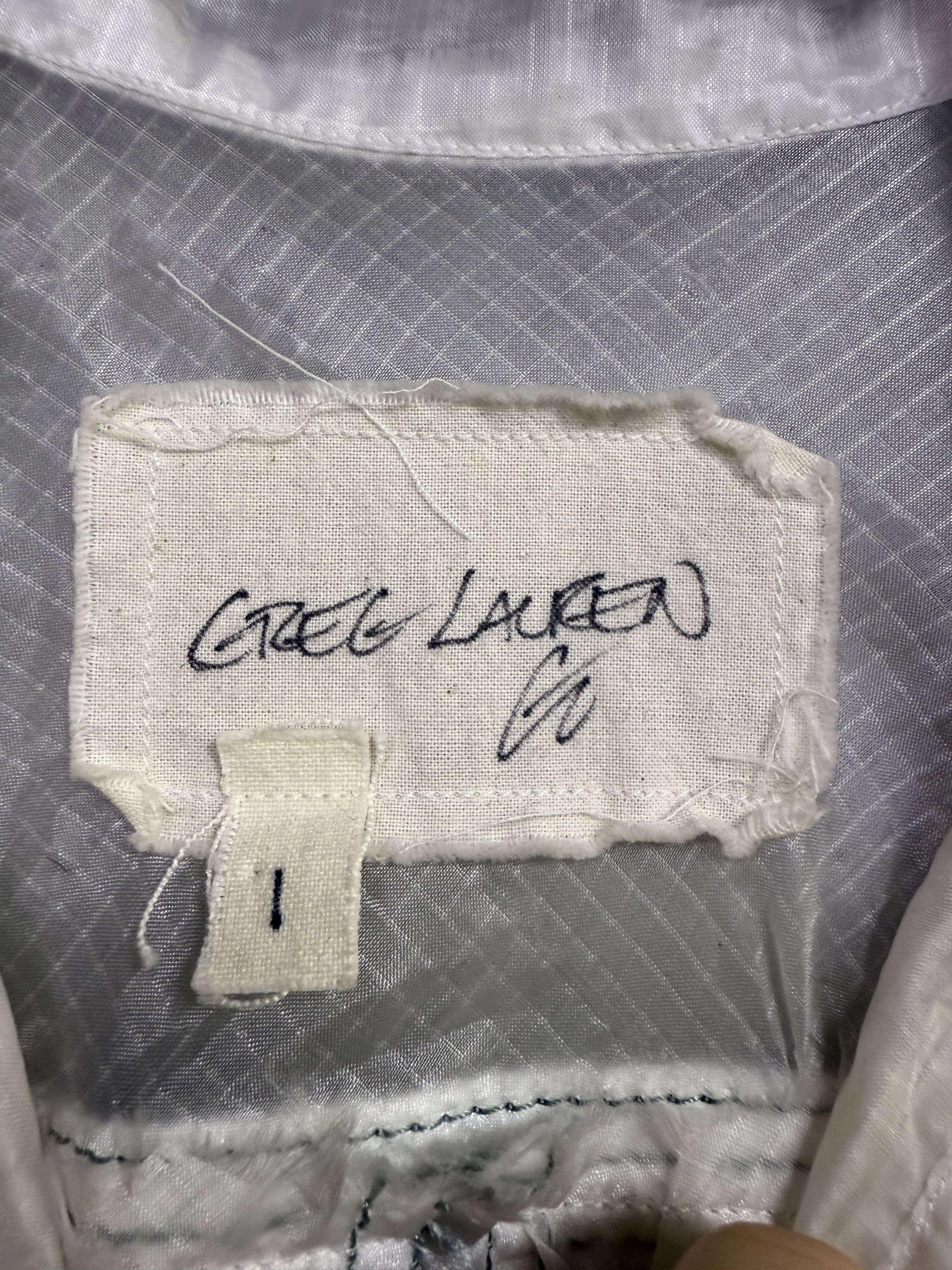 Greg Lauren Greg Lauren 2016 Parachute Wing Collar Studio Tux Shirt Tail Size S / US 4 / IT 40 - 6 Thumbnail