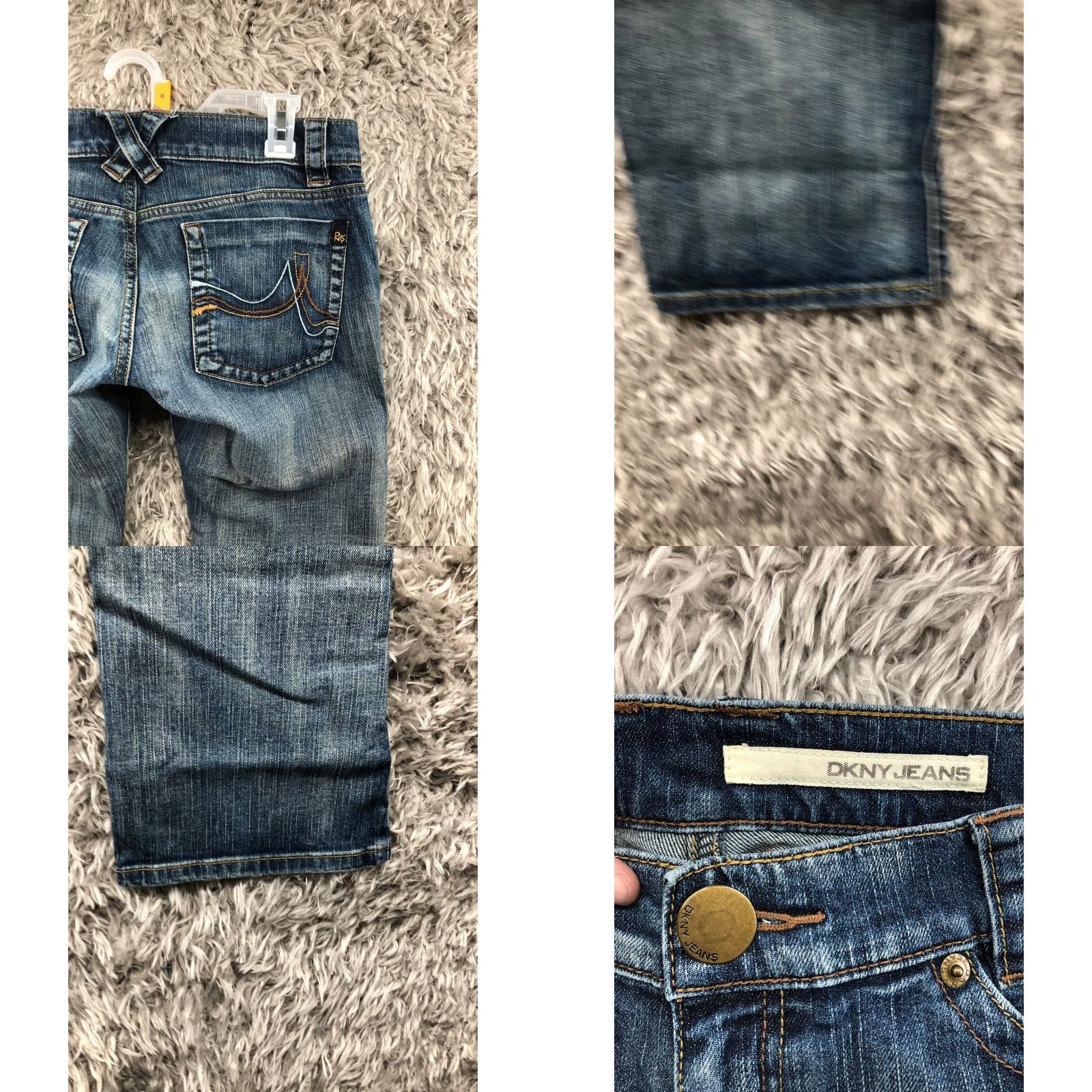 DKNY DKNY Jeans Womens Size 9S Mid Rise Dark Wash Blue Denim Bootcut Size 30" / US 8 / IT 44 - 8 Thumbnail