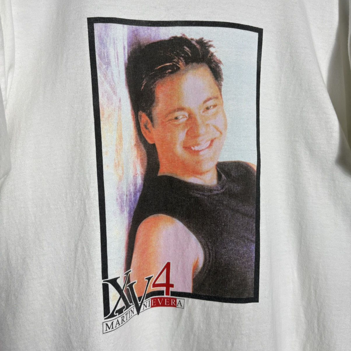 Band Tees × Vintage Vintage Martin Nievera T Shirt Size US L / EU 52-54 / 3 - 3 Thumbnail