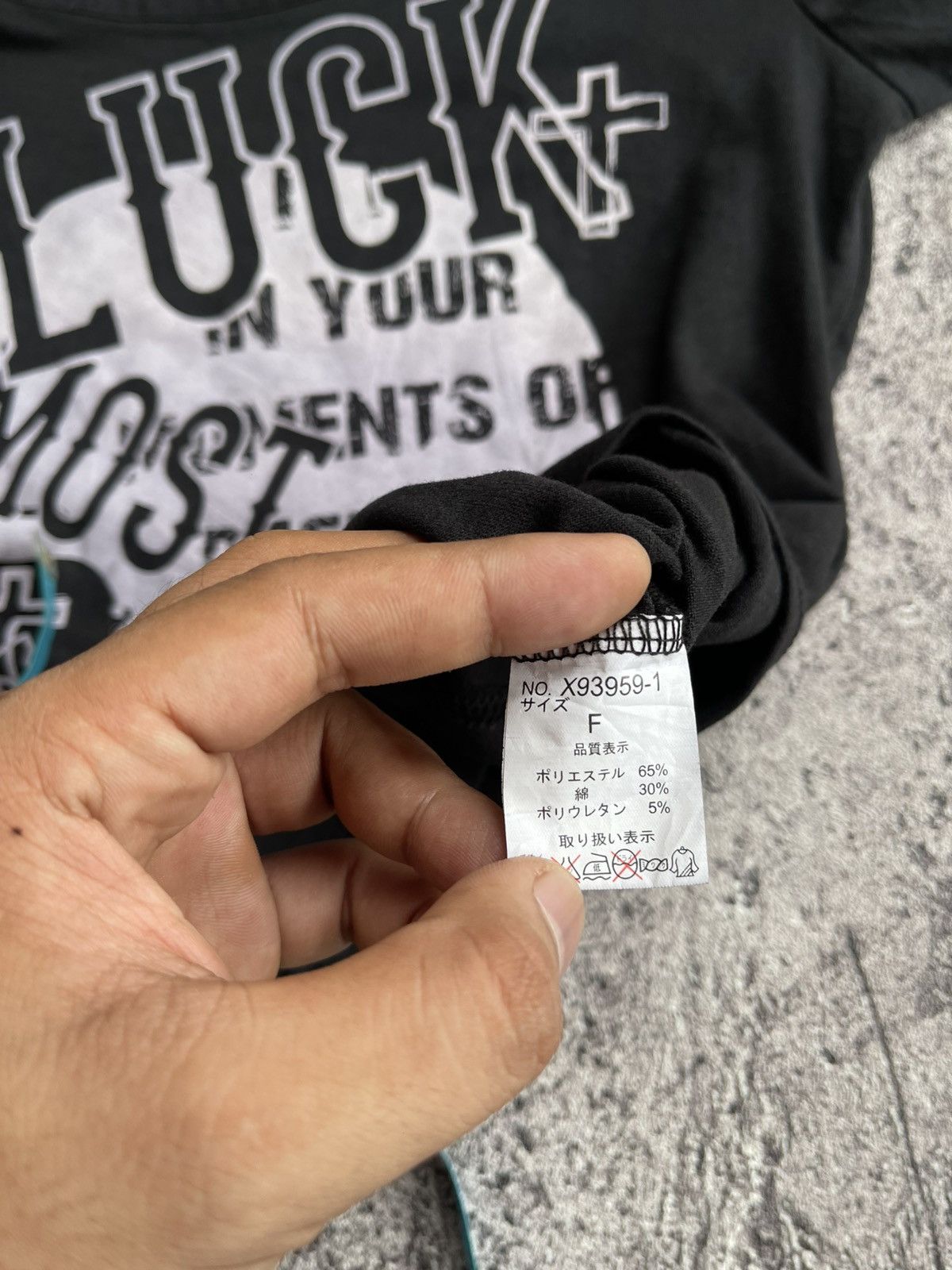 Japanese Brand Y2k Ghost of Harlem ifsixwasnine long sleeve Skull Size US M / EU 48-50 / 2 - 7 Thumbnail