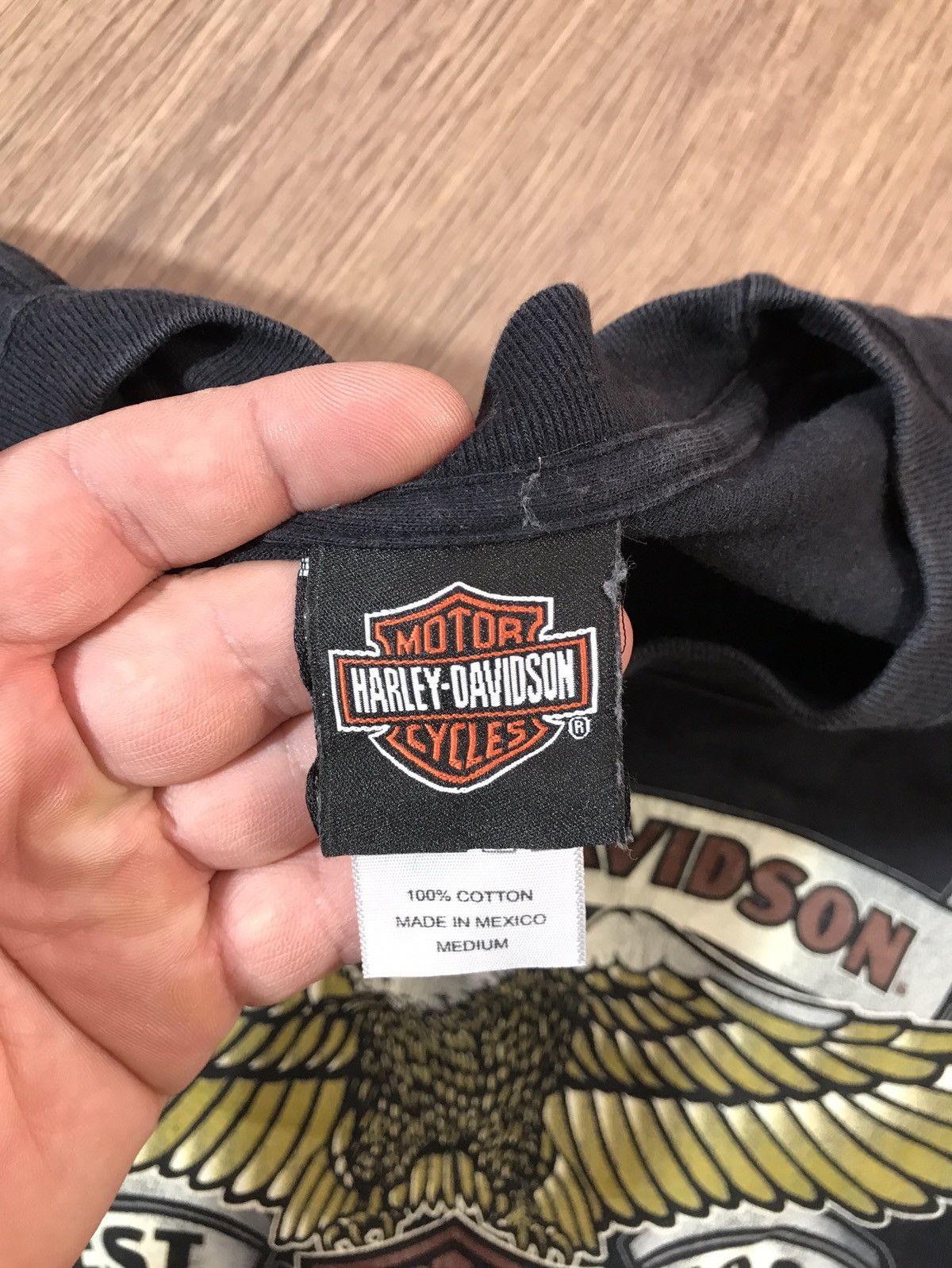 Harley Davidson × Vintage Vintage Harley Davidson t shirt size M Size US M / EU 48-50 / 2 - 3 Thumbnail