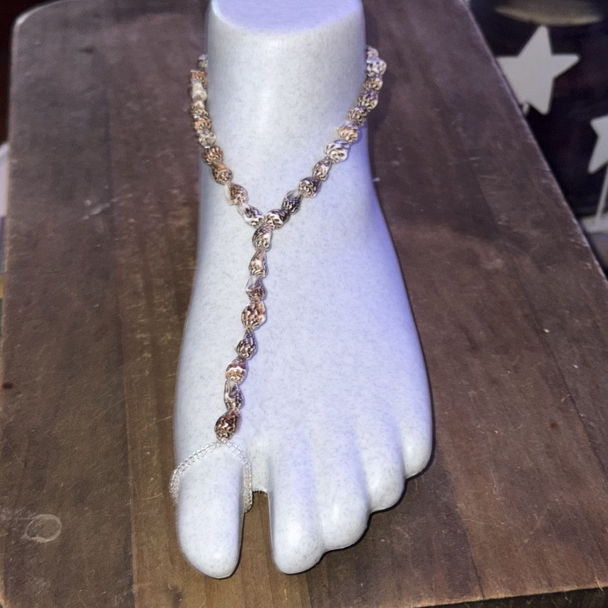 Other Cowrie shell barefoot sandals Size ONE SIZE - 3 Thumbnail