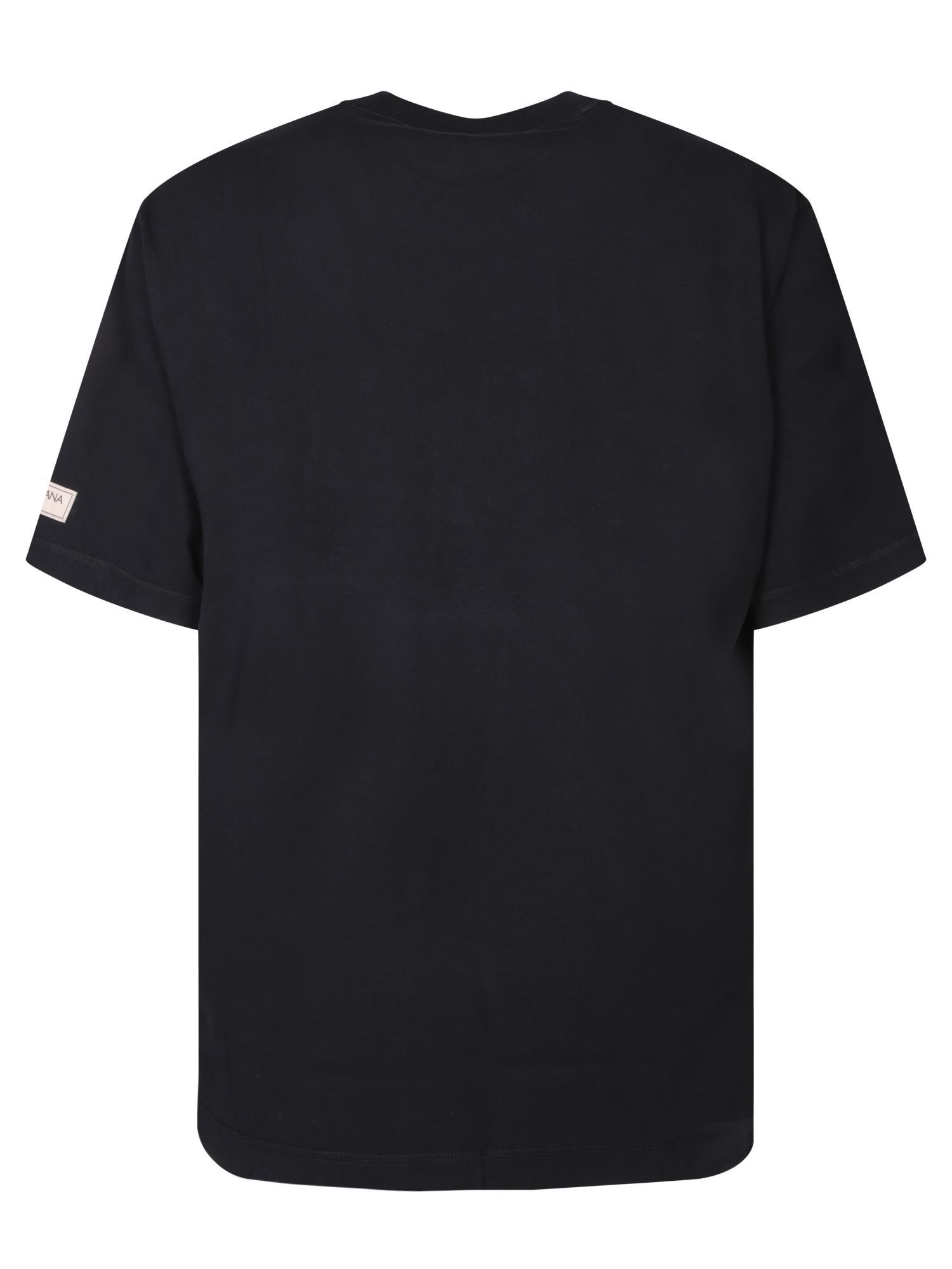 Dolce & Gabbana o1s22i1n0225 Logo Print T-Shirt in Black Size US M / EU 48-50 / 2 - 2 Thumbnail