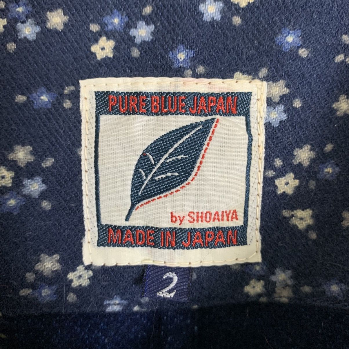 Pure Blue Japan Pure Blue Japan Indigo Mandarin Collar Jacket Men Size 2 Size XS / US 0-2 / IT 36-38 - 13 Thumbnail