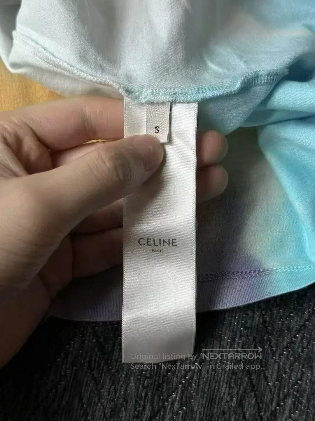 Celine CELINE Tie-Dye Studs Short Sleeve| Size US S / EU 44-46 / 1 - 4 Thumbnail