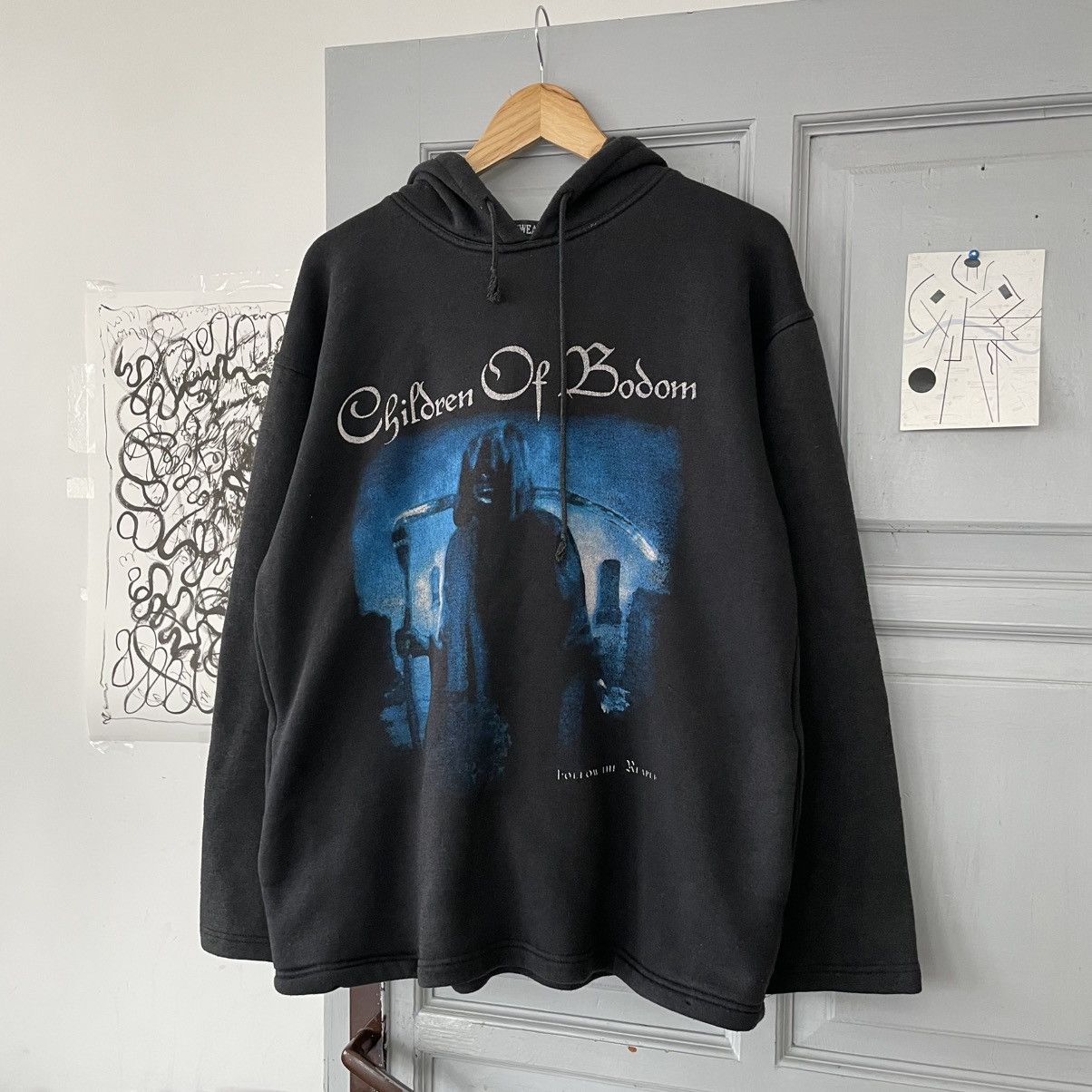 Band Tees Vintage 00’s Children Of Bottom Death metal Hoodie Rare item Size US L / EU 52-54 / 3 - 3 Thumbnail