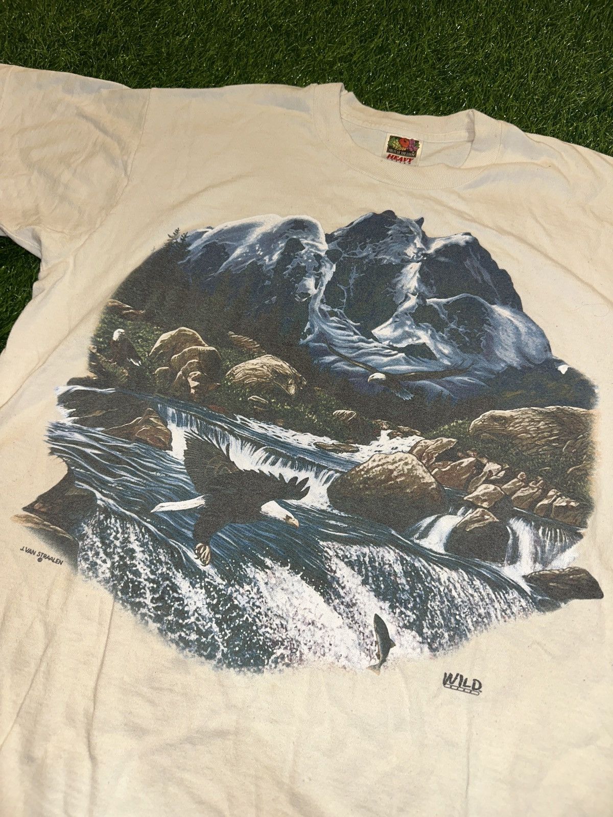 Vintage Vintage nature alaska j van straalen tee shirt size Large Size US L / EU 52-54 / 3 - 2 Thumbnail