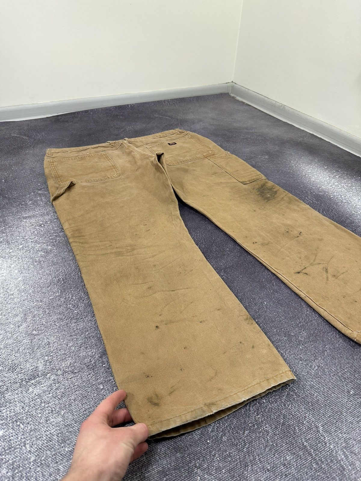Dickies Vintage Dickies Distressed Carpenter Baggy Cargo Work Pants Size US 40 / EU 56 - 3 Thumbnail