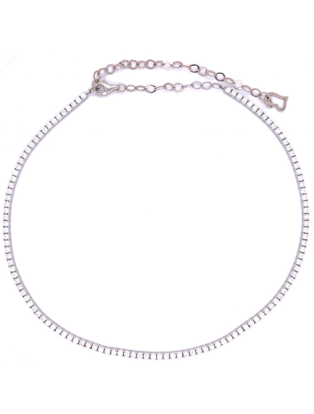 Tiffany & Co. Diamond Tennis Convertible Bracelet and Necklace in 14K White Gold Size ONE SIZE - 1 Preview