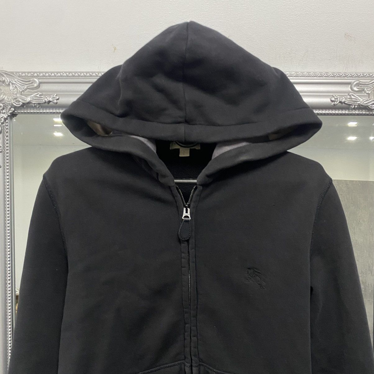 Burberry Vintage Burberry Zip Hoodie Size US S / EU 44-46 / 1 - 2 Thumbnail