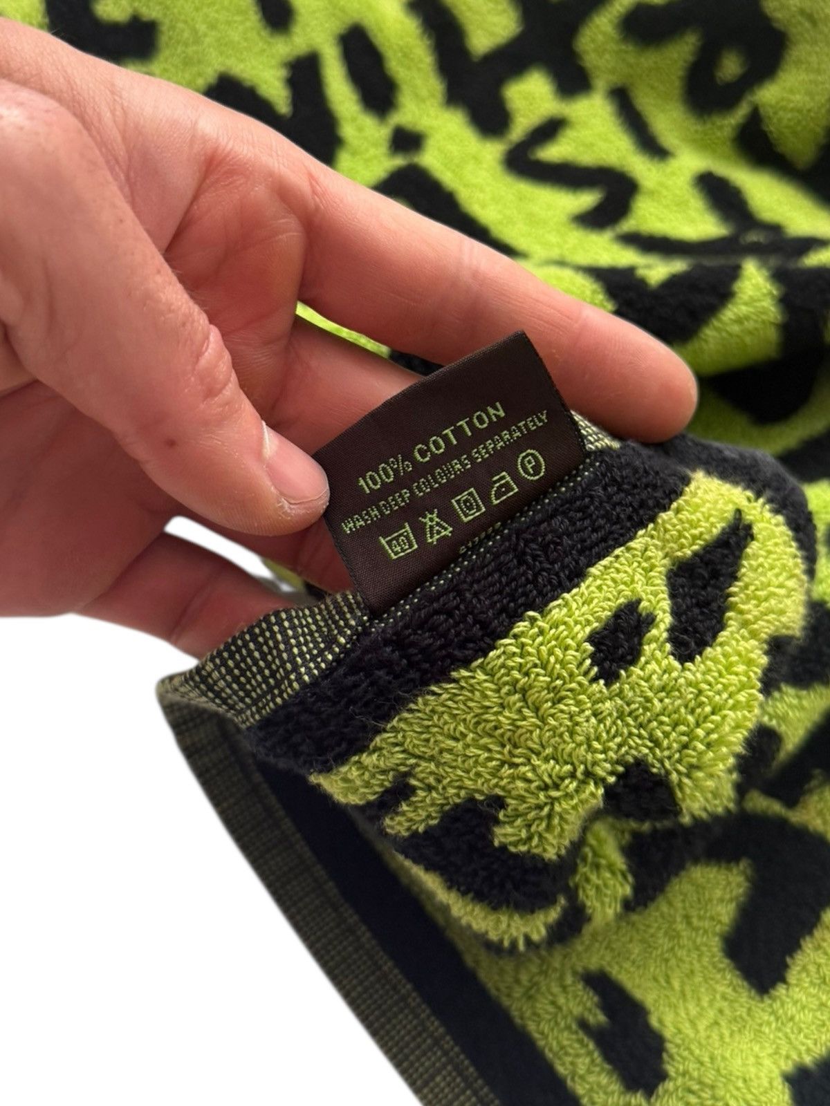 Louis Vuitton × Stephen Sprouse RARE Gym Set Towel + Headband + Wristbands Size ONE SIZE - 18 Thumbnail