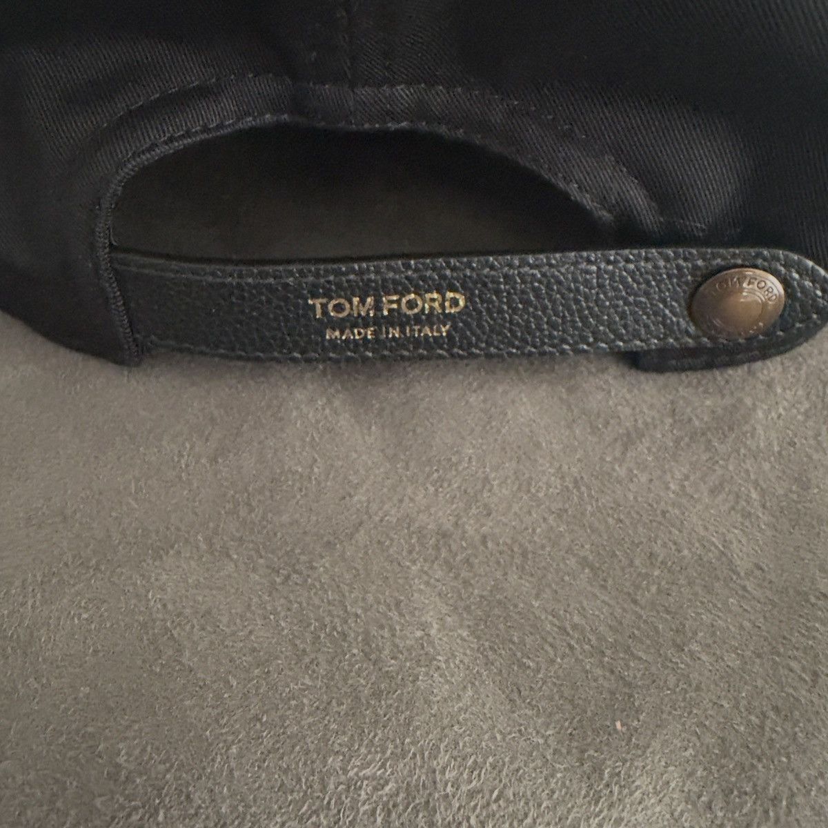 Tom Ford Tom Ford Baseball Cap Black Medium 🚫READ DESCRIPTION🚫 Size ONE SIZE - 3 Thumbnail